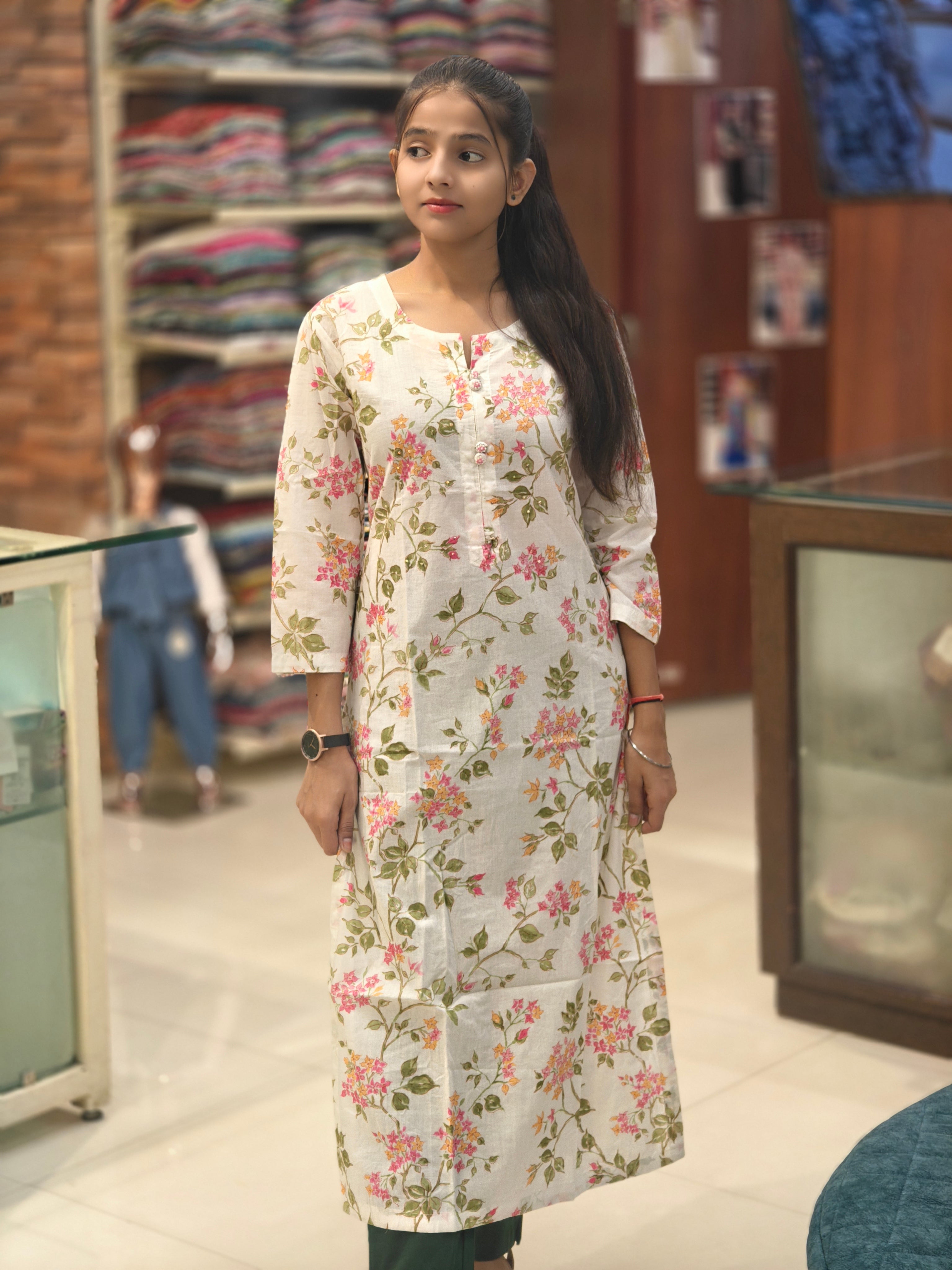 Pure Cotton Kurti 011497