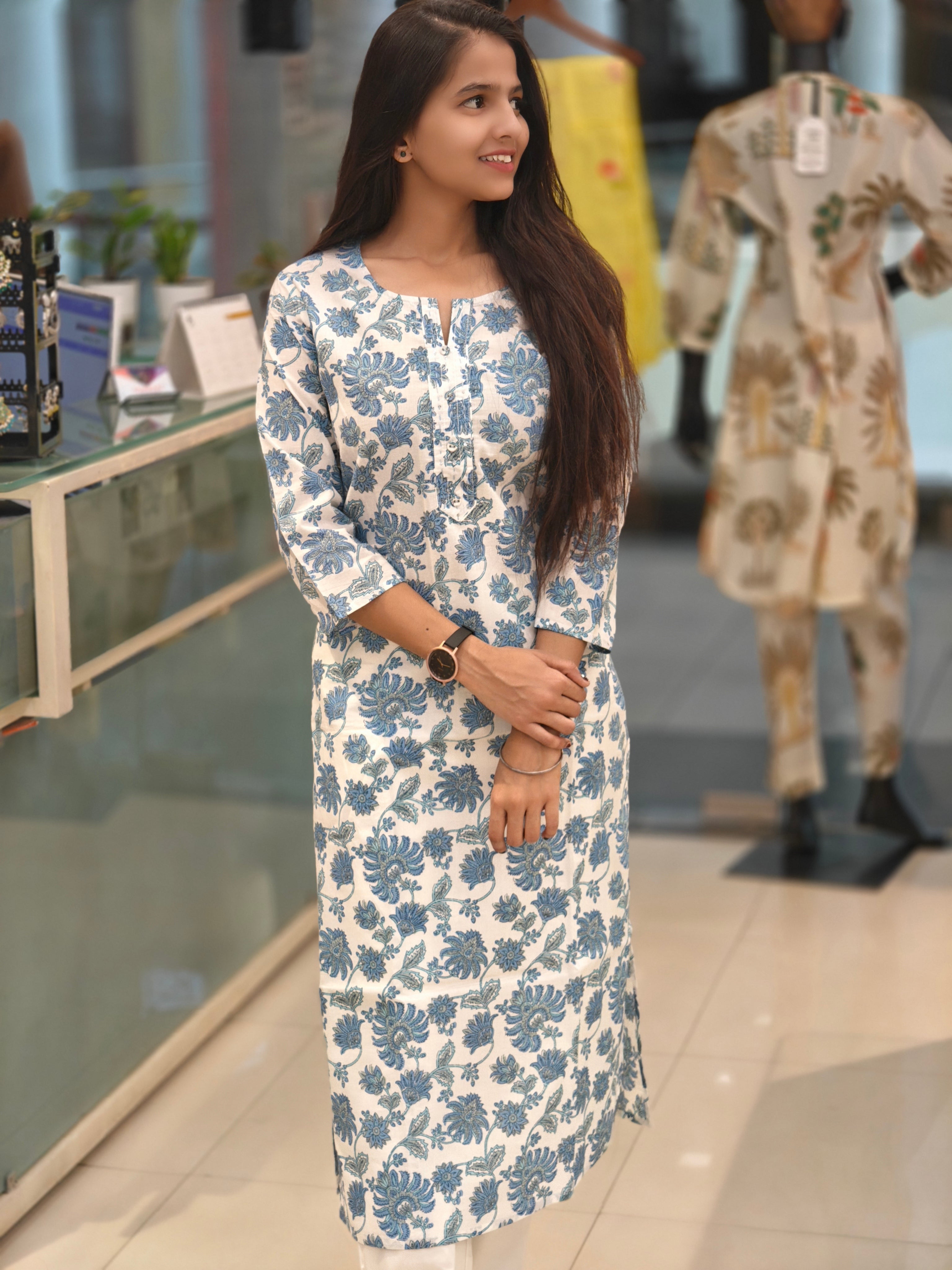 Pure Cotton Kurti 011661