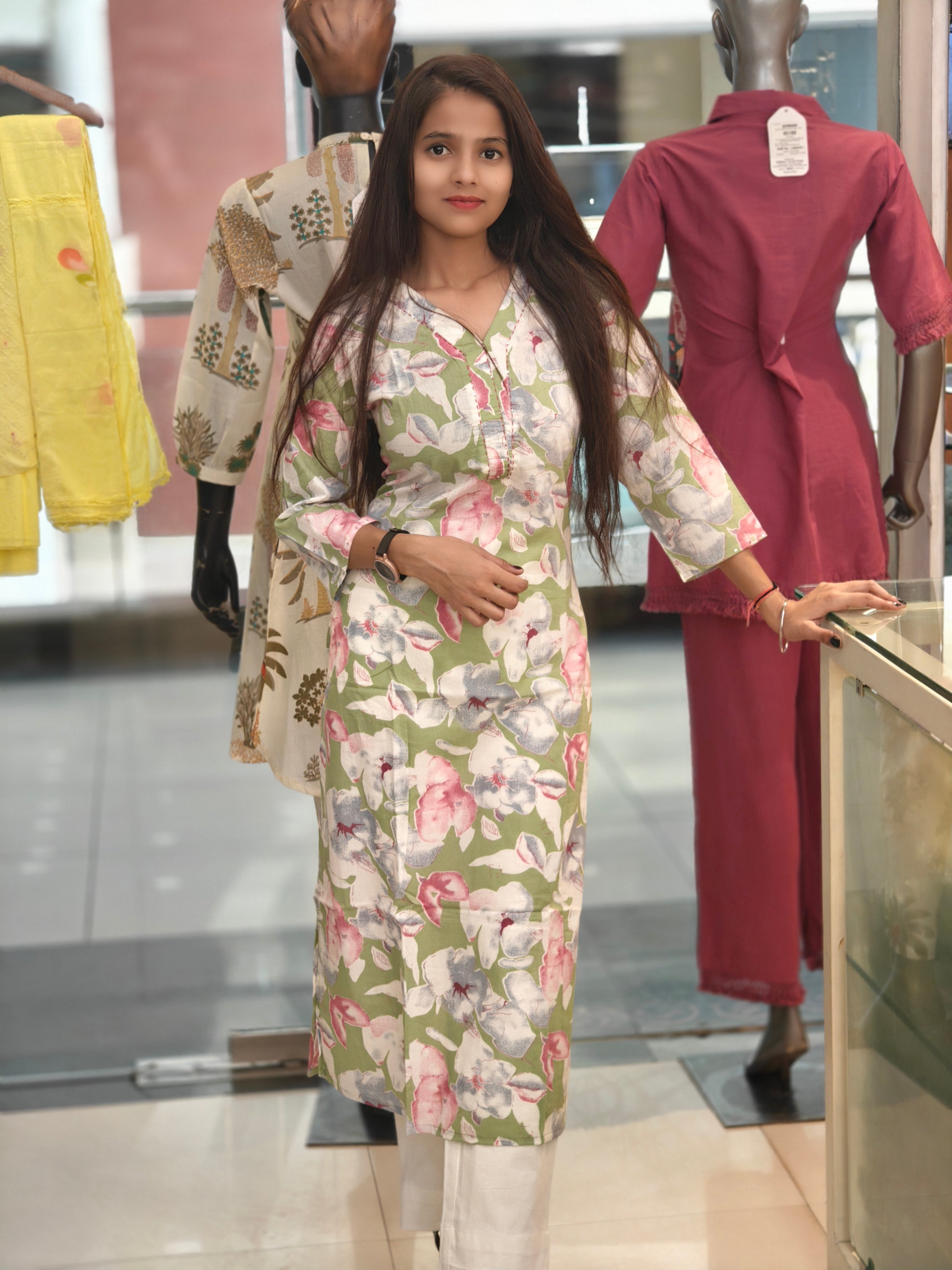 Pure Cotton Kurti 011669