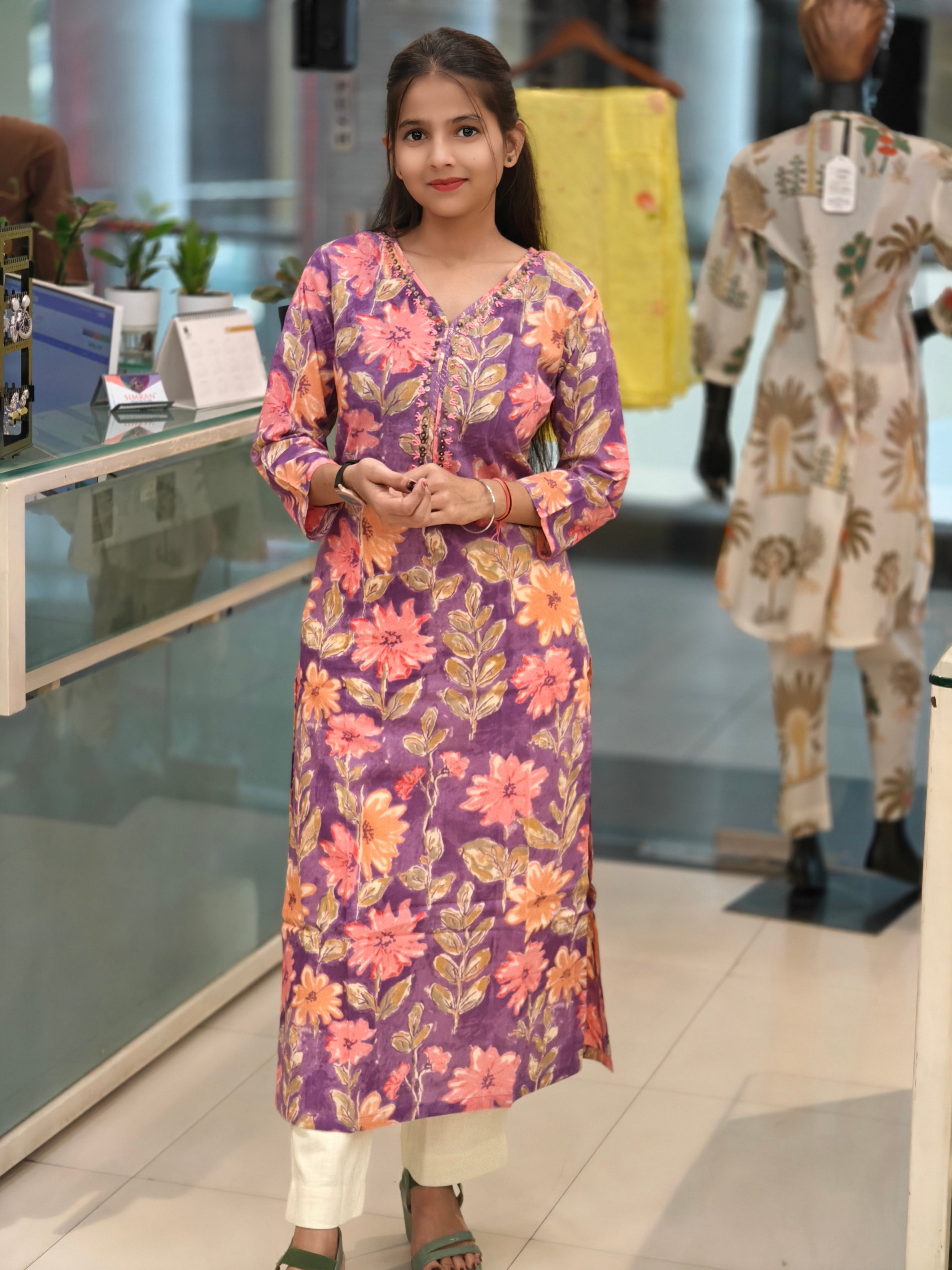 Pure Cotton Kurti 011689