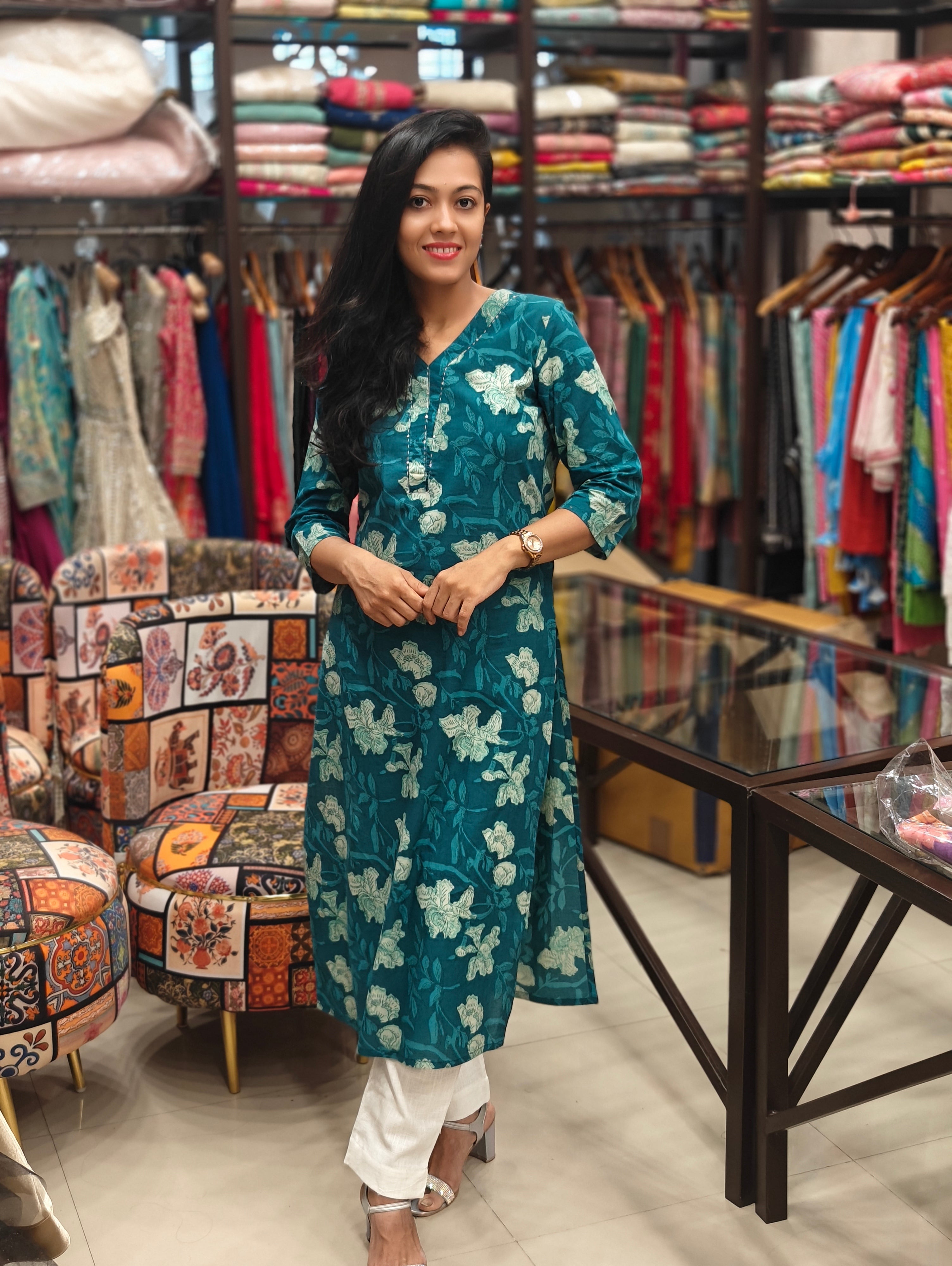 Pure Cotton Kurti 011690