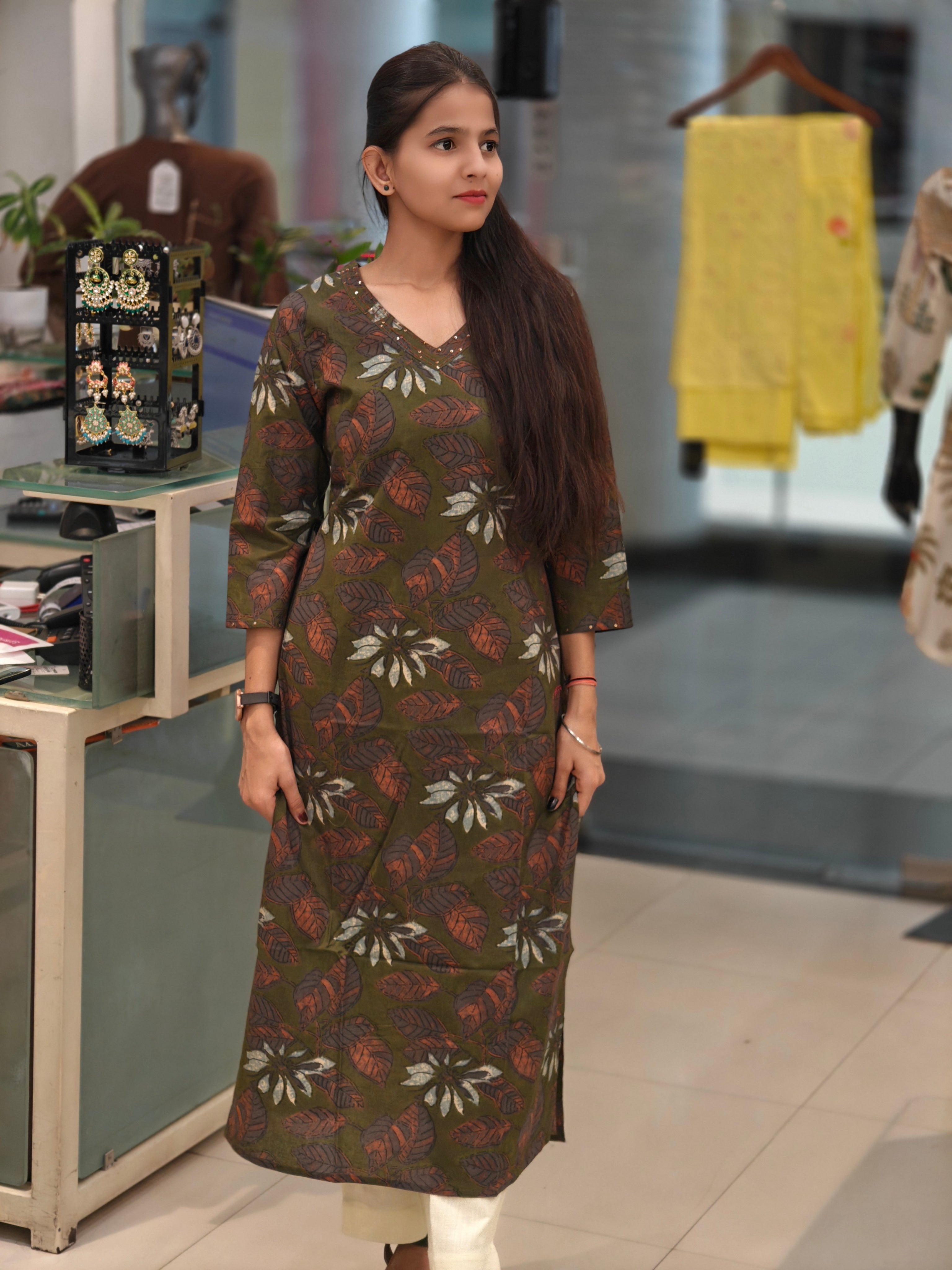 Pure Cotton Kurti 011969