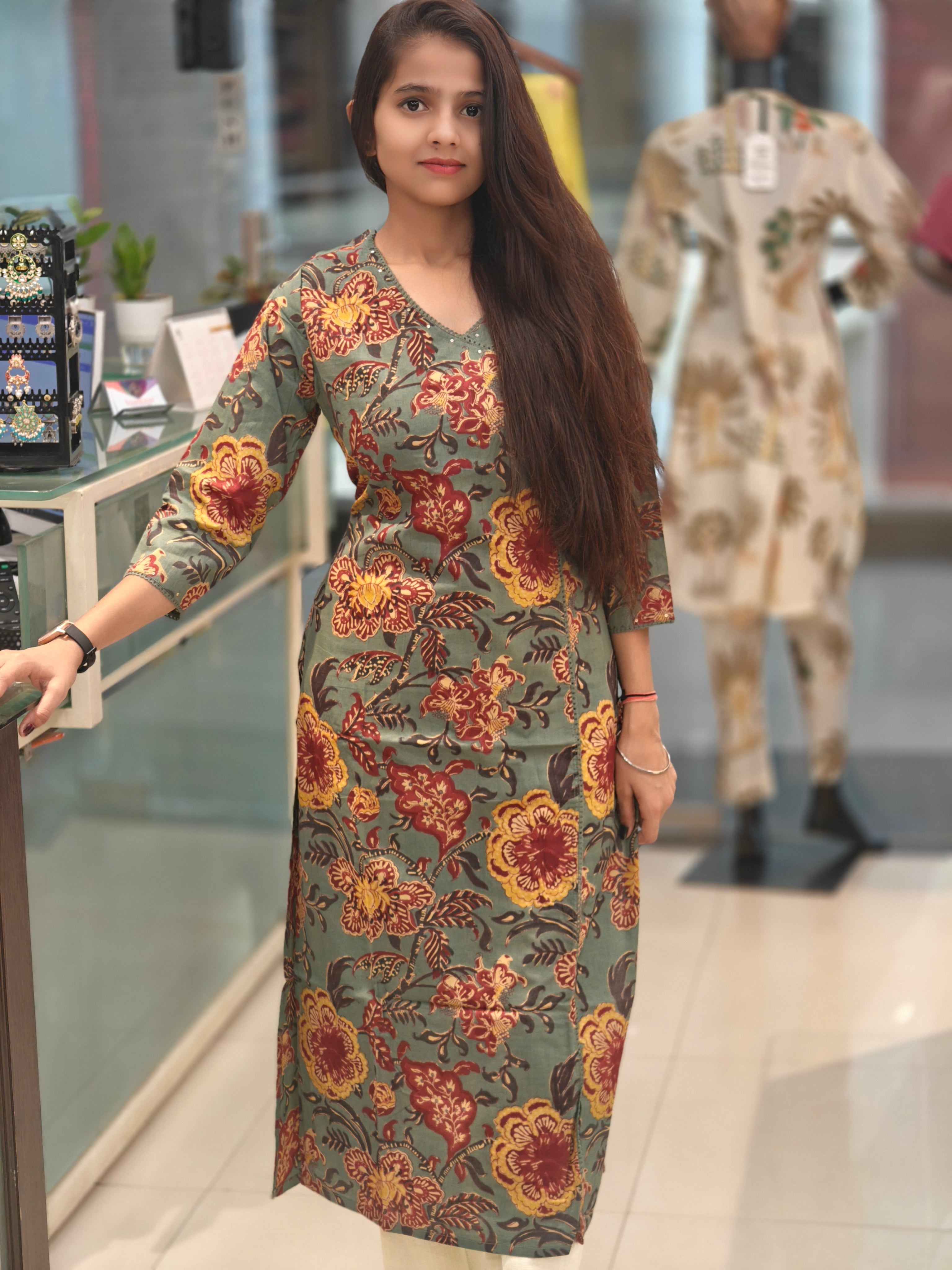 Pure Cotton Kurti 012499