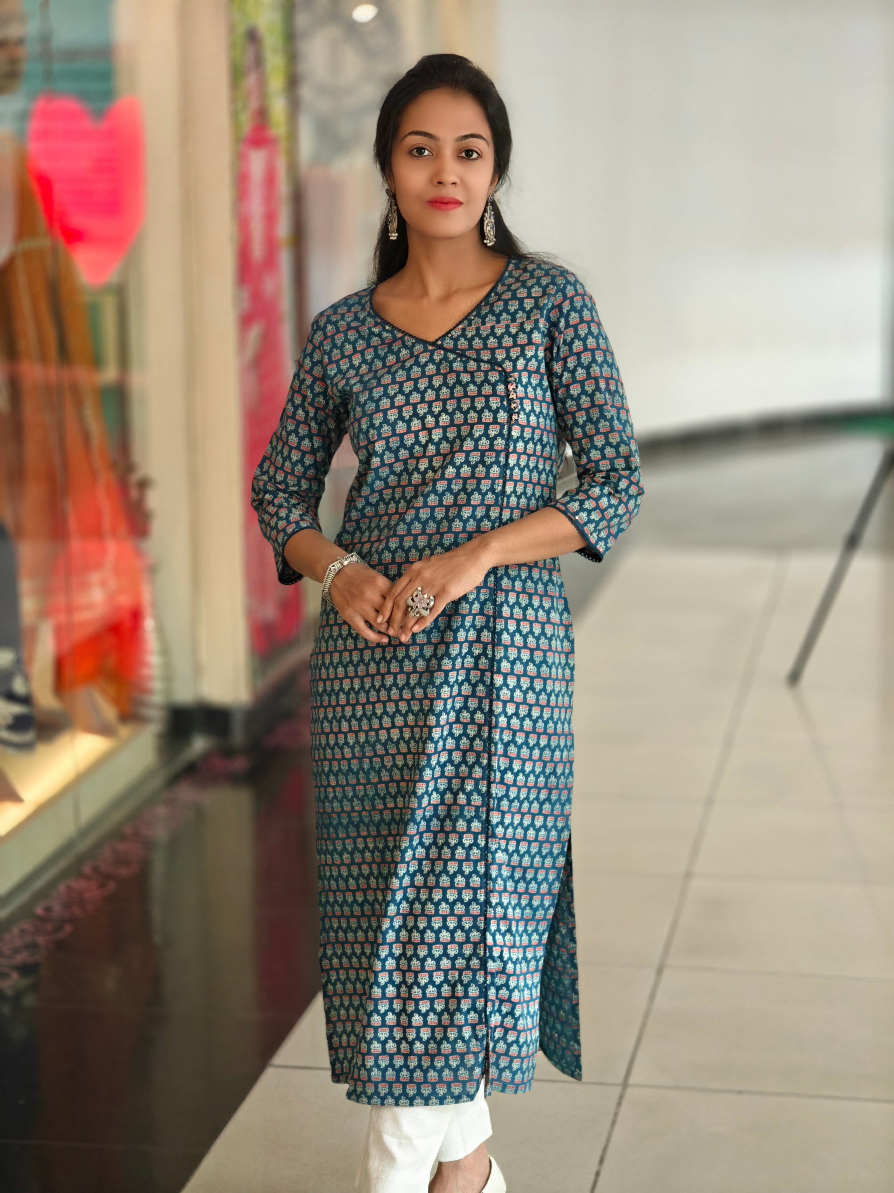Pure Cotton Kurti 012753
