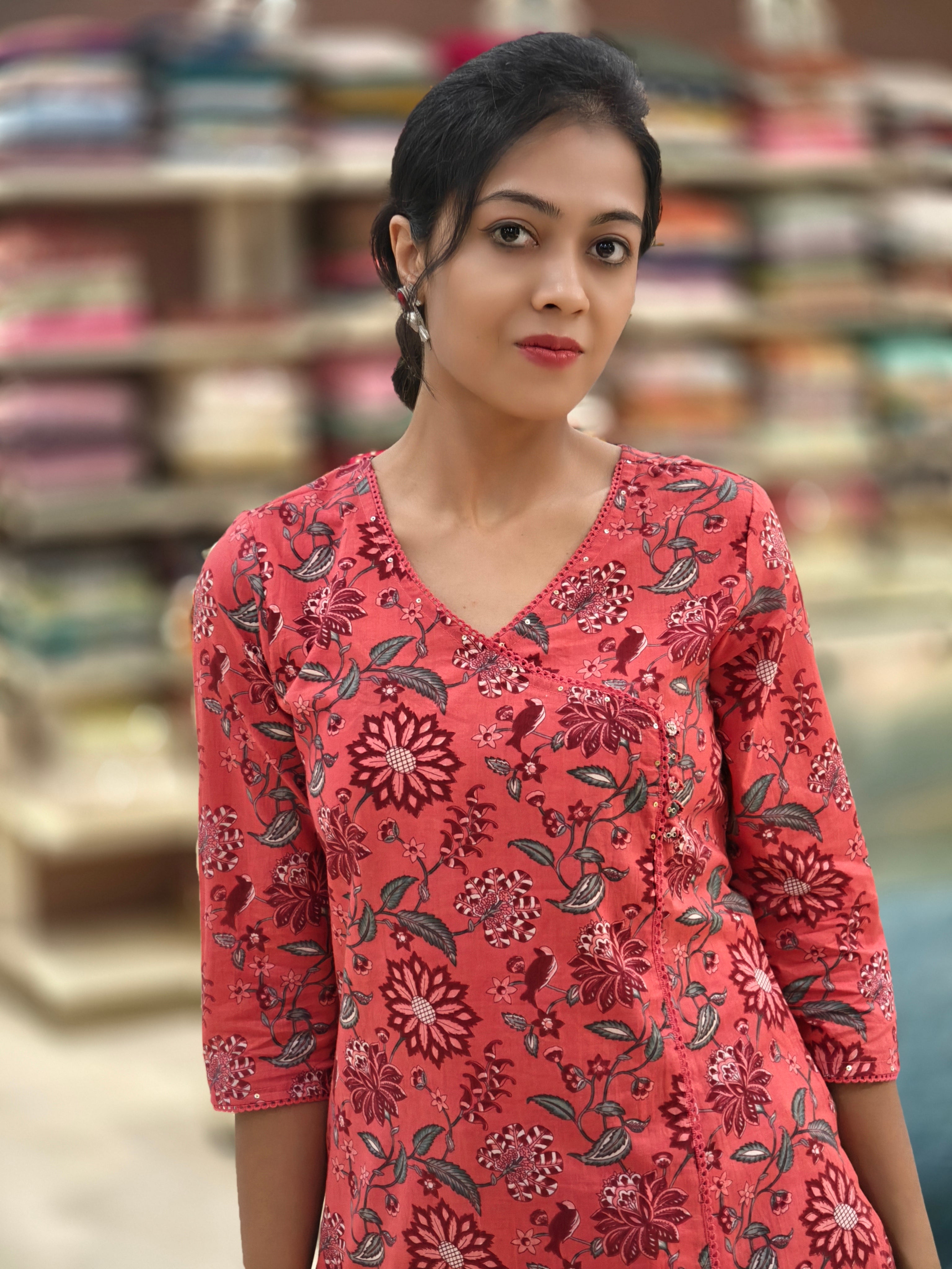 Pure Cotton Kurti 013437