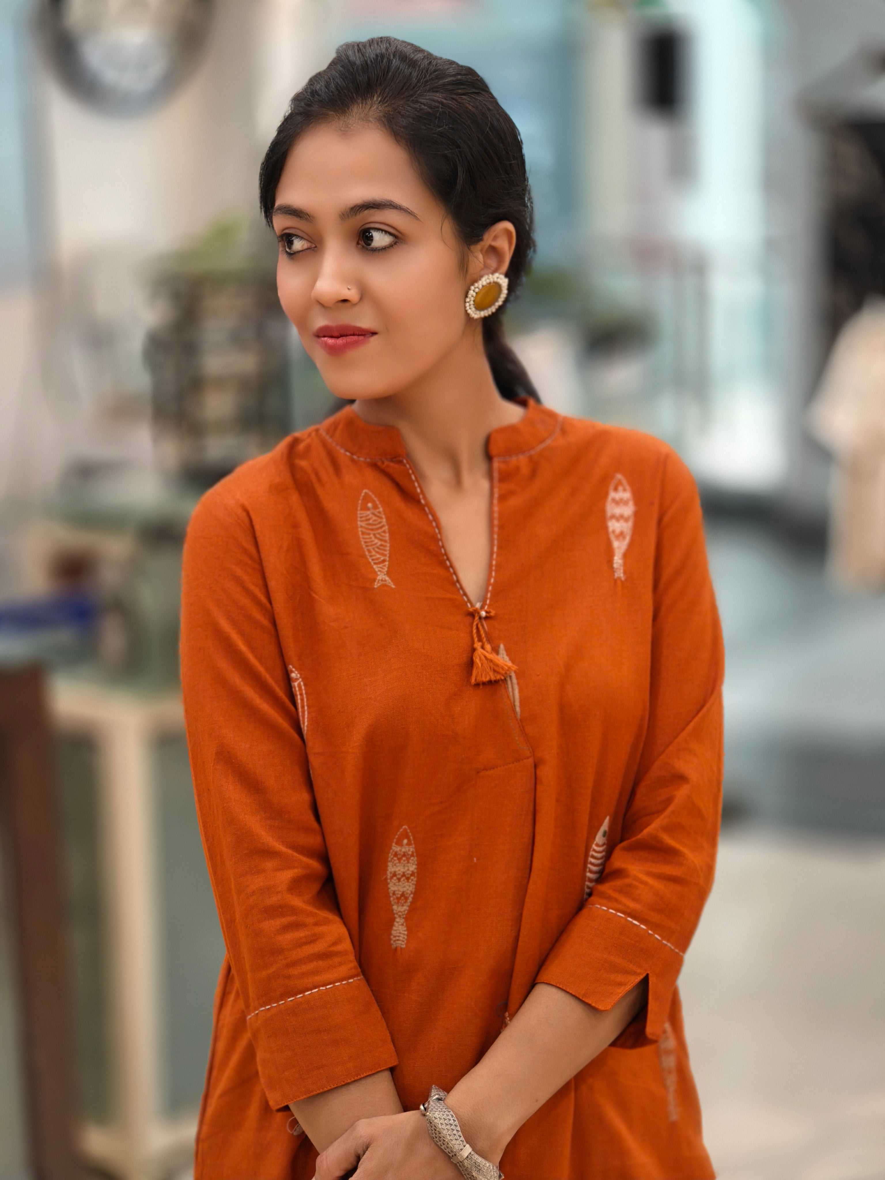 Linen Cotton Co-ord Set 013547