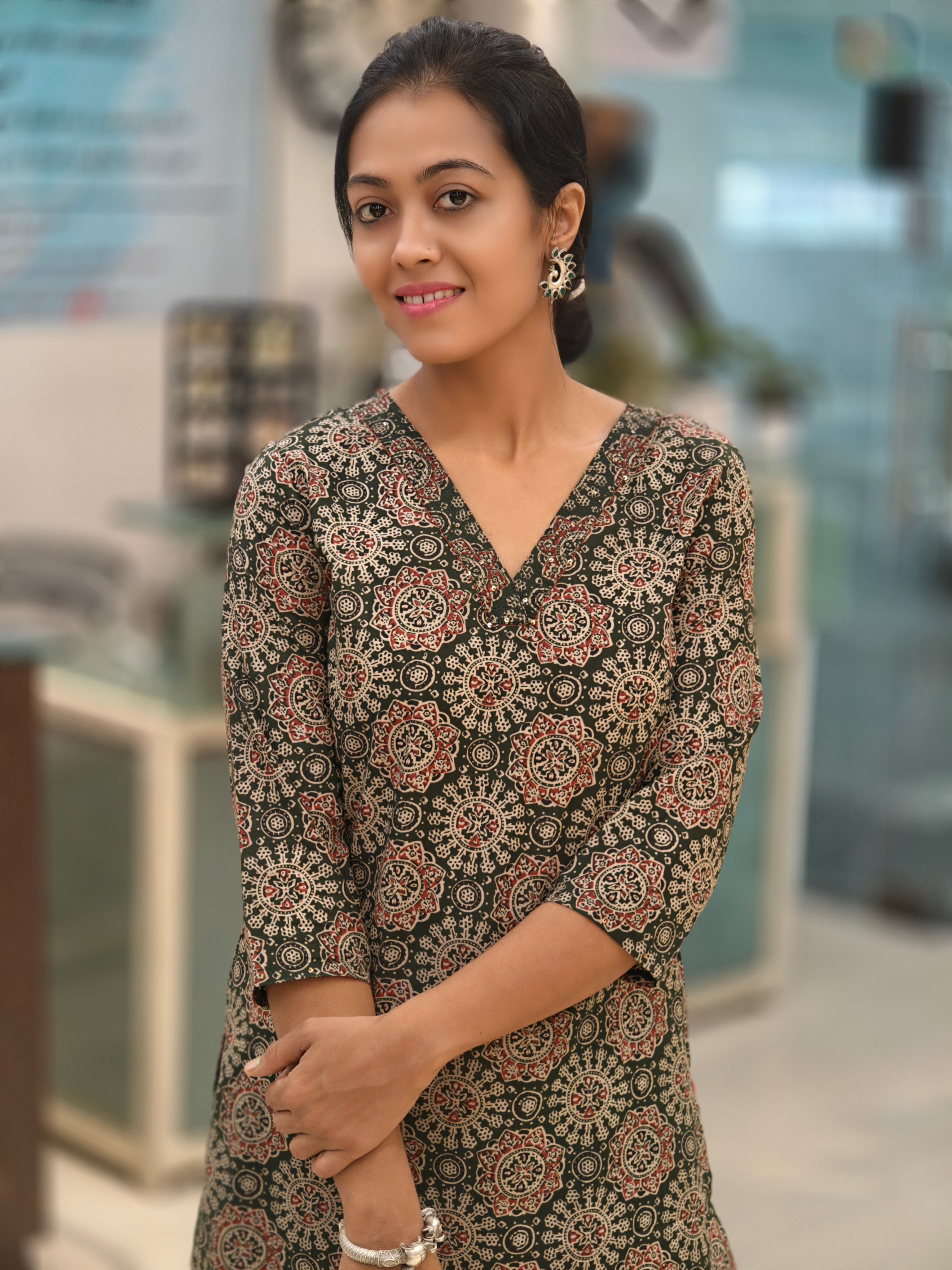 Pure Cotton Kurti 013581