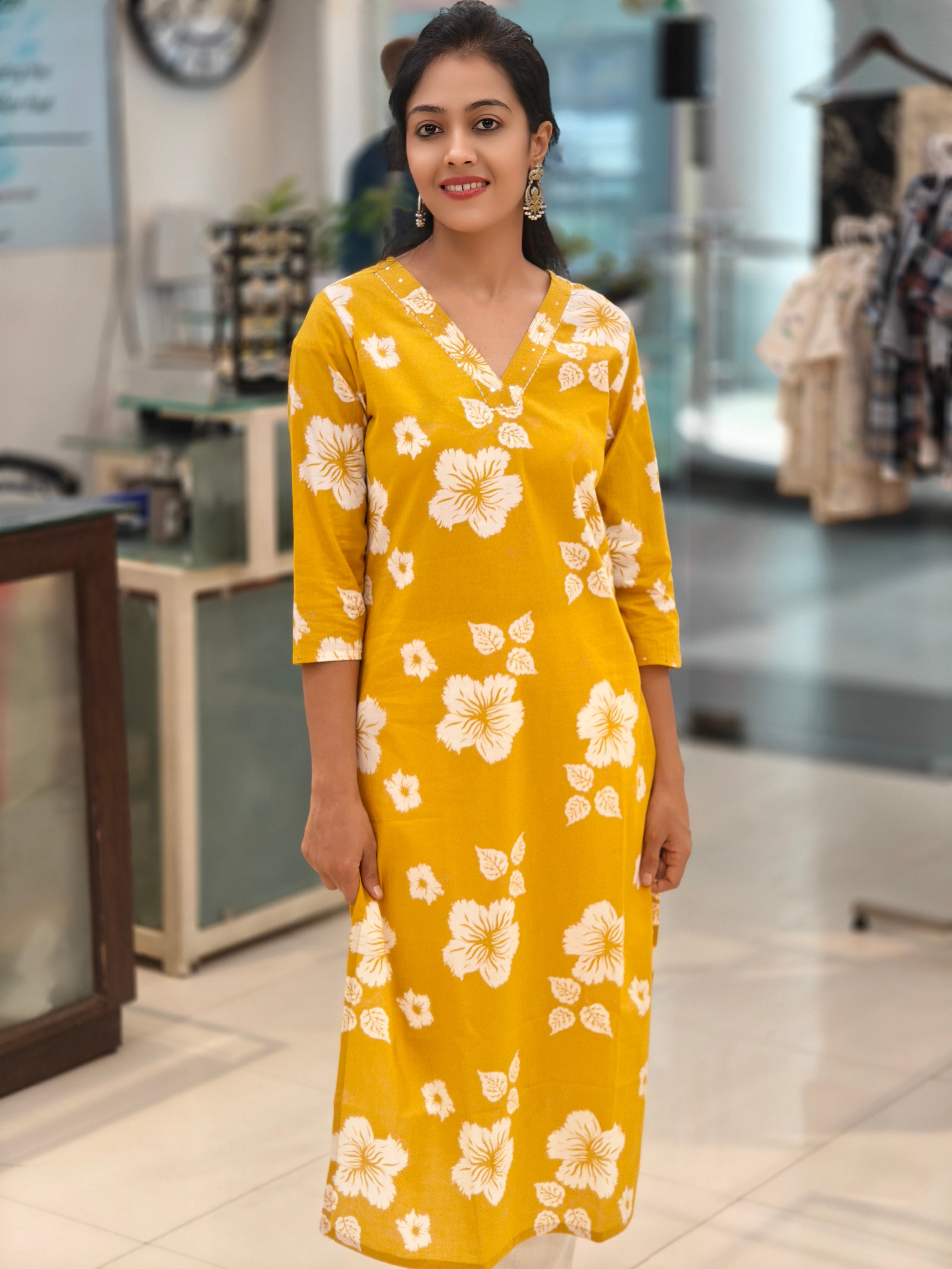 Pure Cotton Kurti 013585