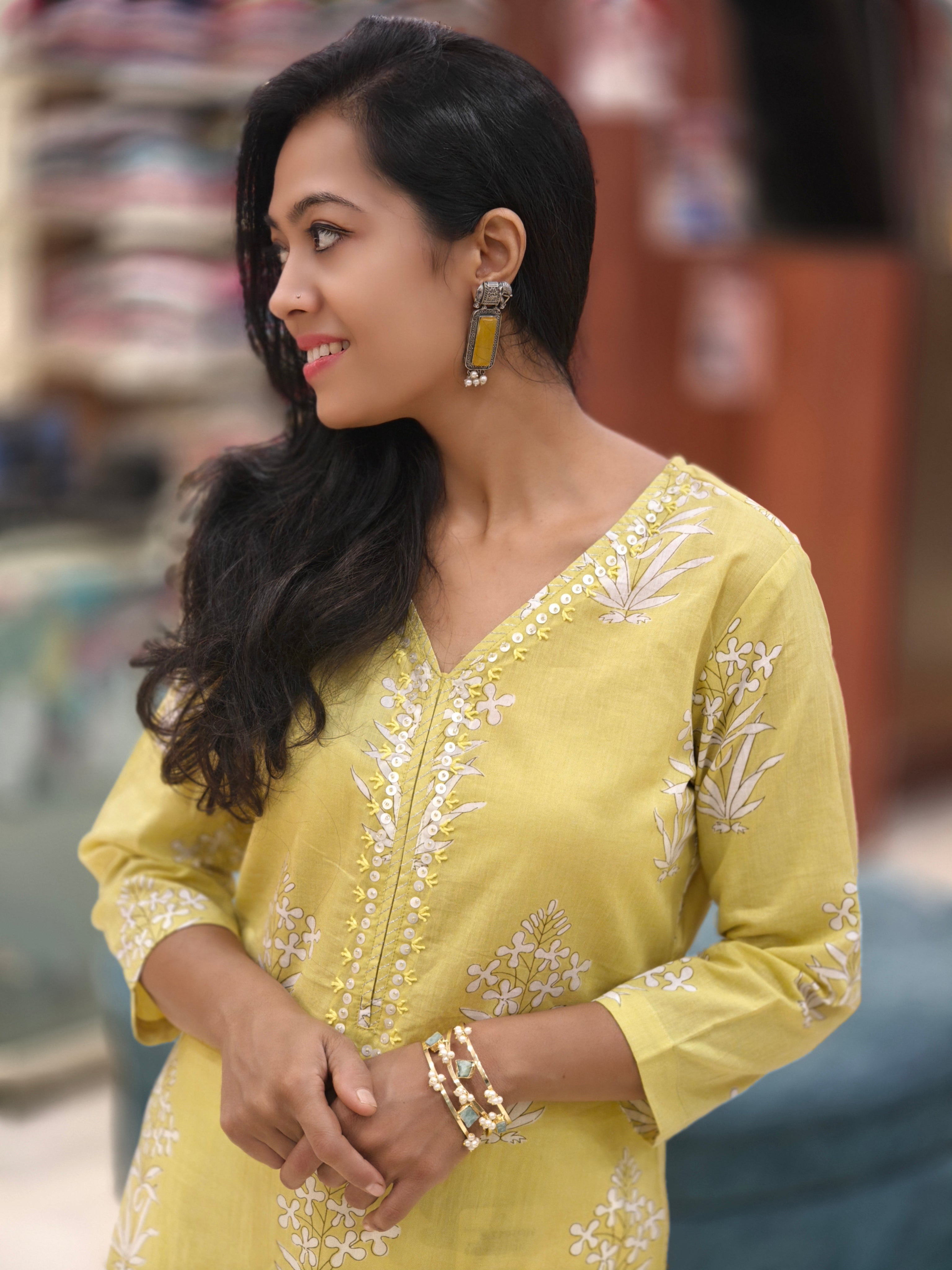 Pure Cotton Kurti 013587