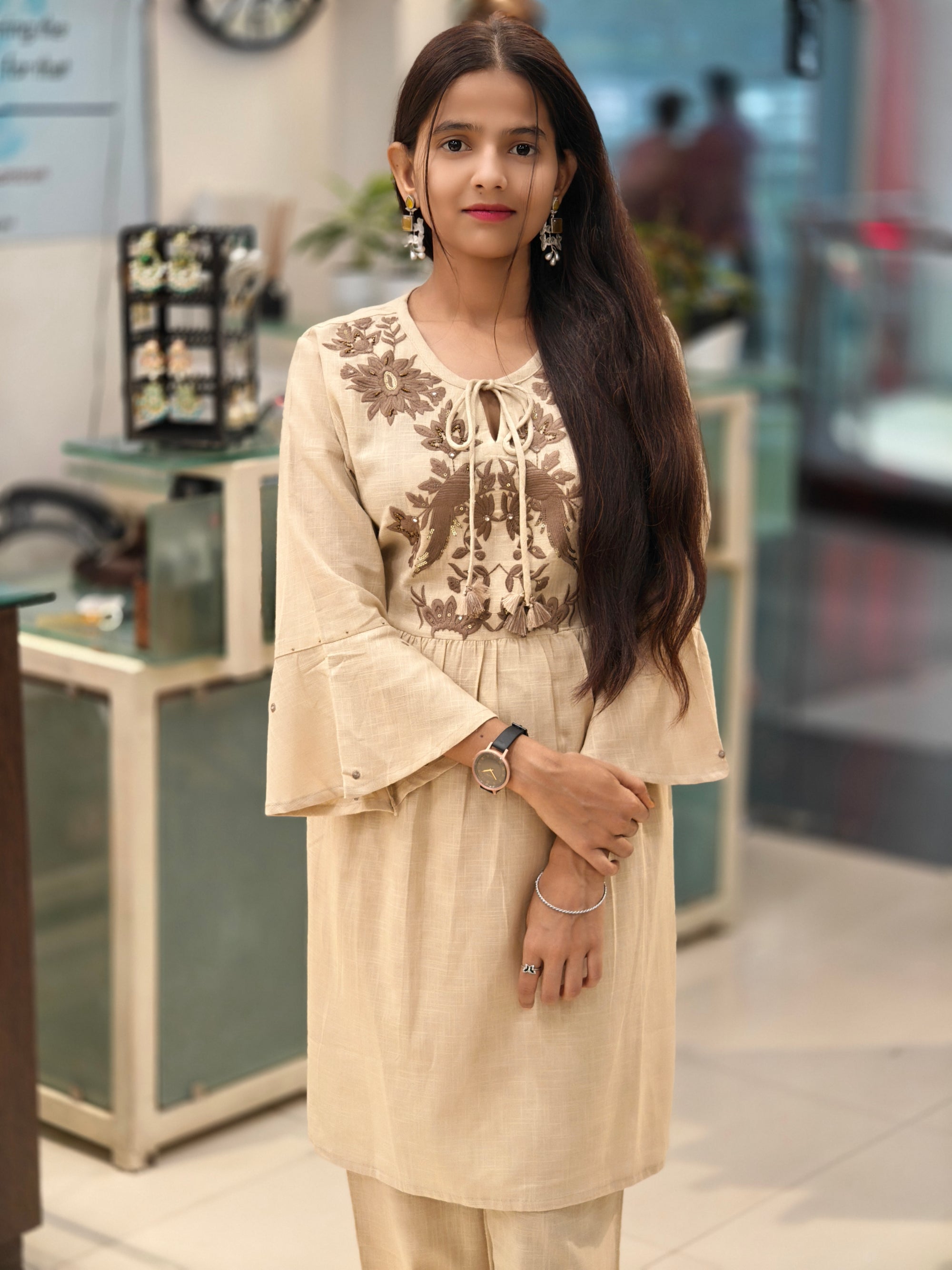 Linen Cotton Co-ord Set 013775