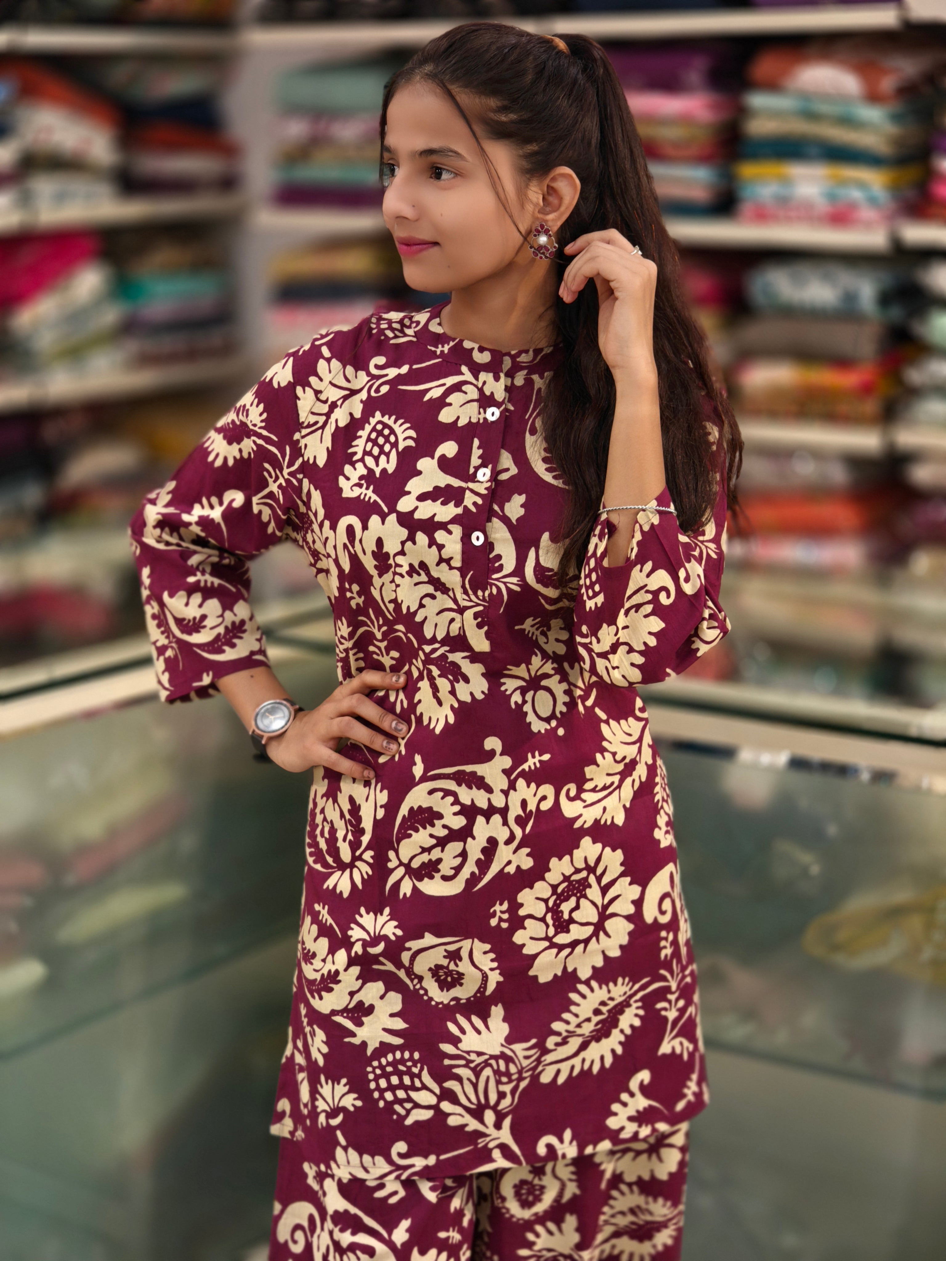 Cotton Coord Set 013802