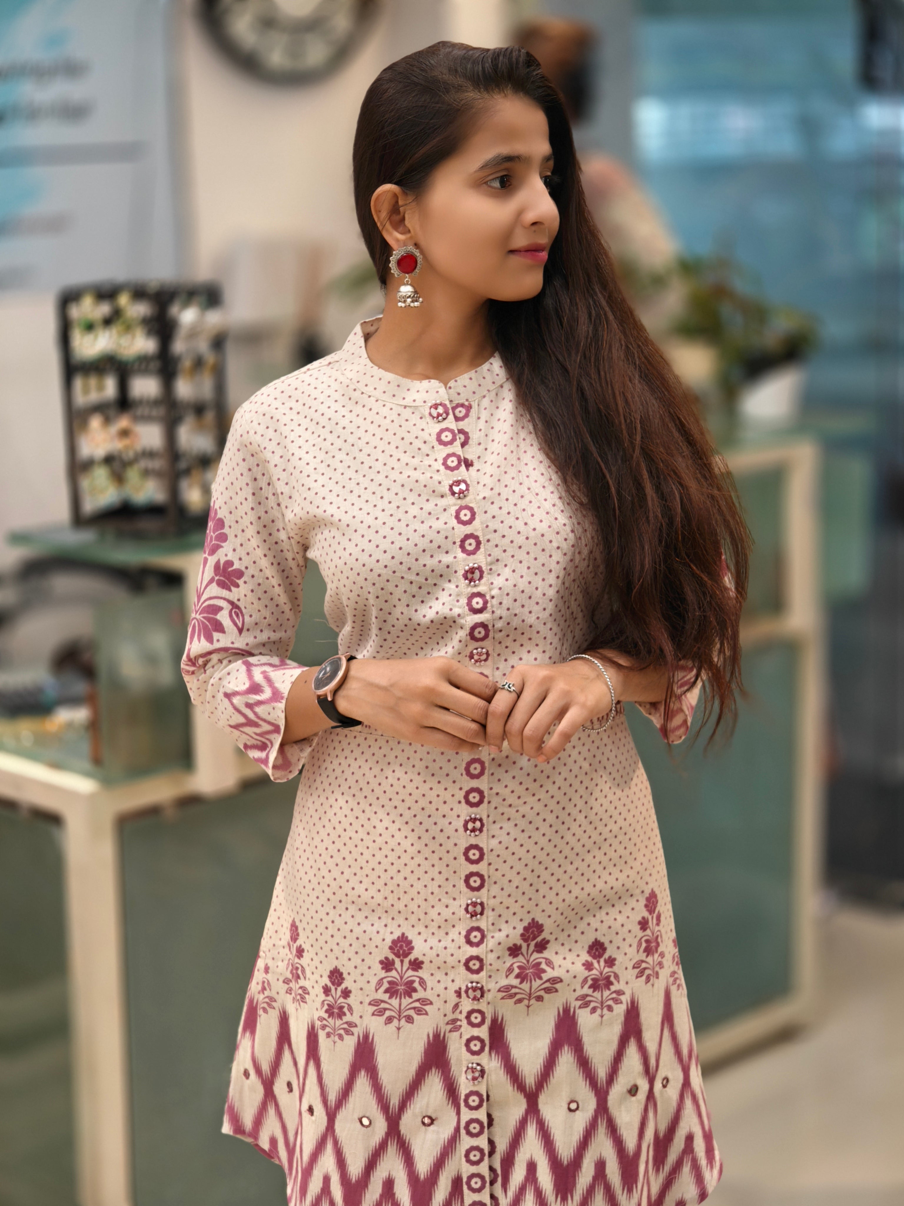 Linen Cotton Co-ord Set 013813