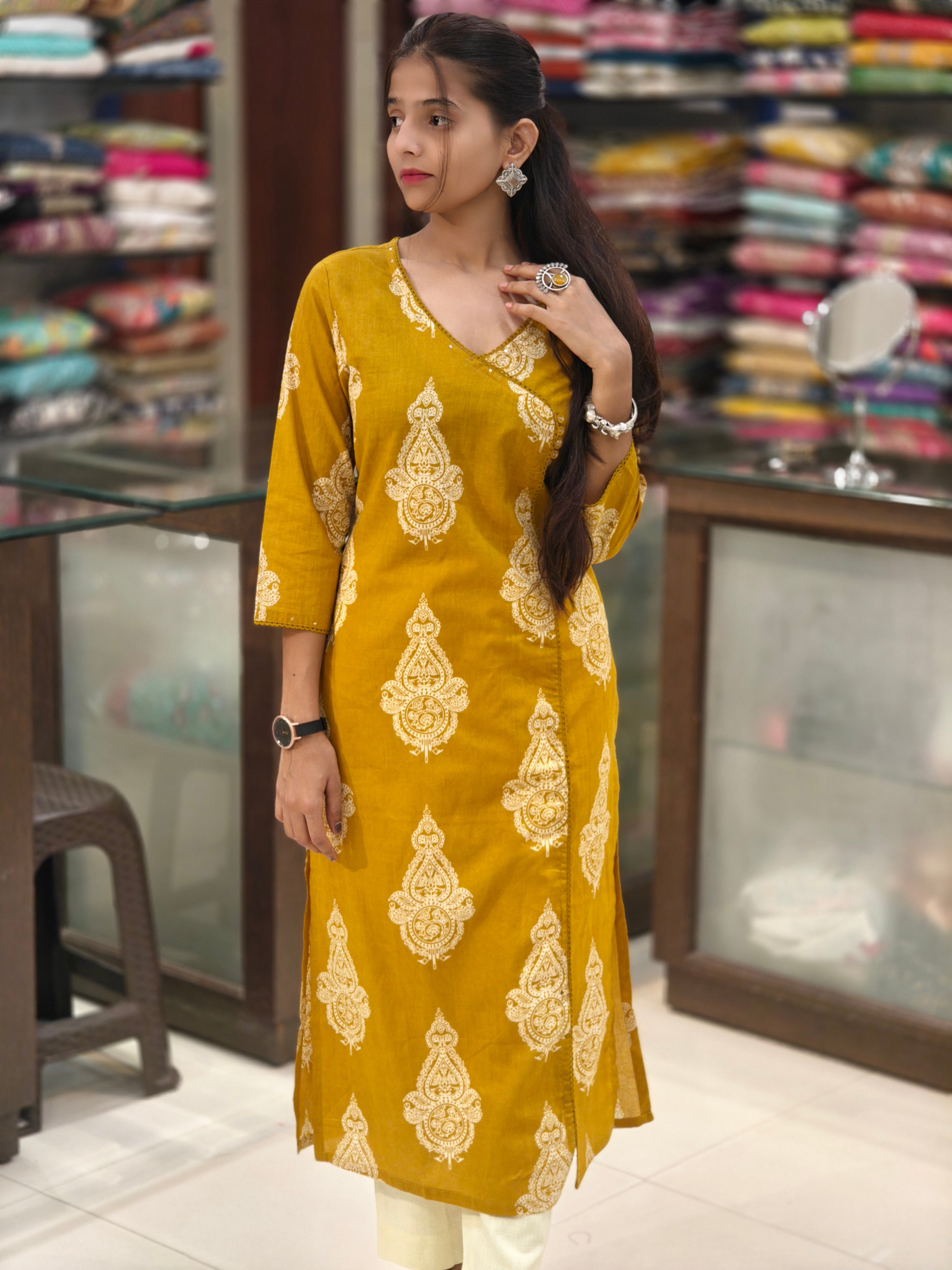 Pure Cotton Kurti 013824