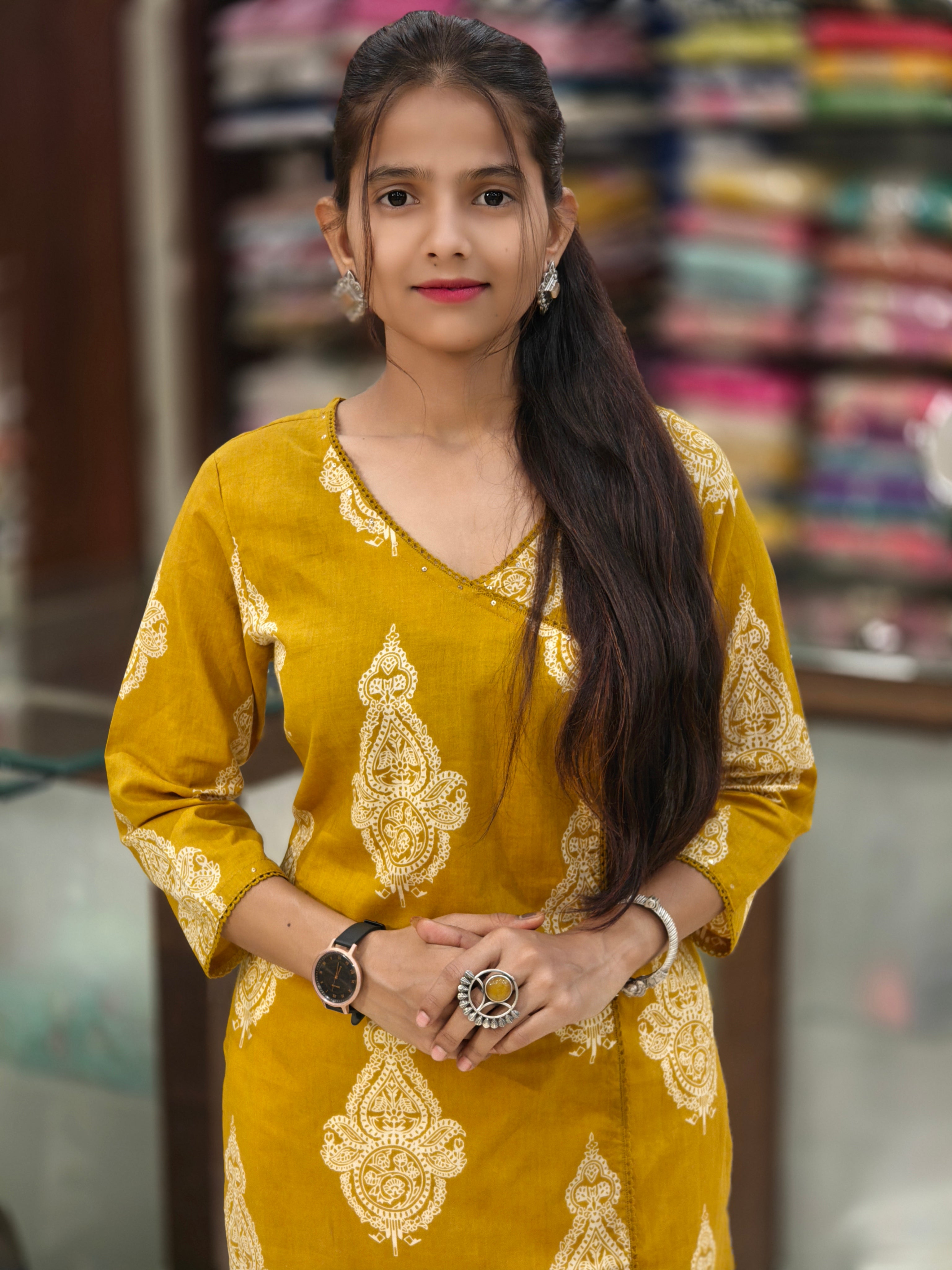 Pure Cotton Kurti 013824