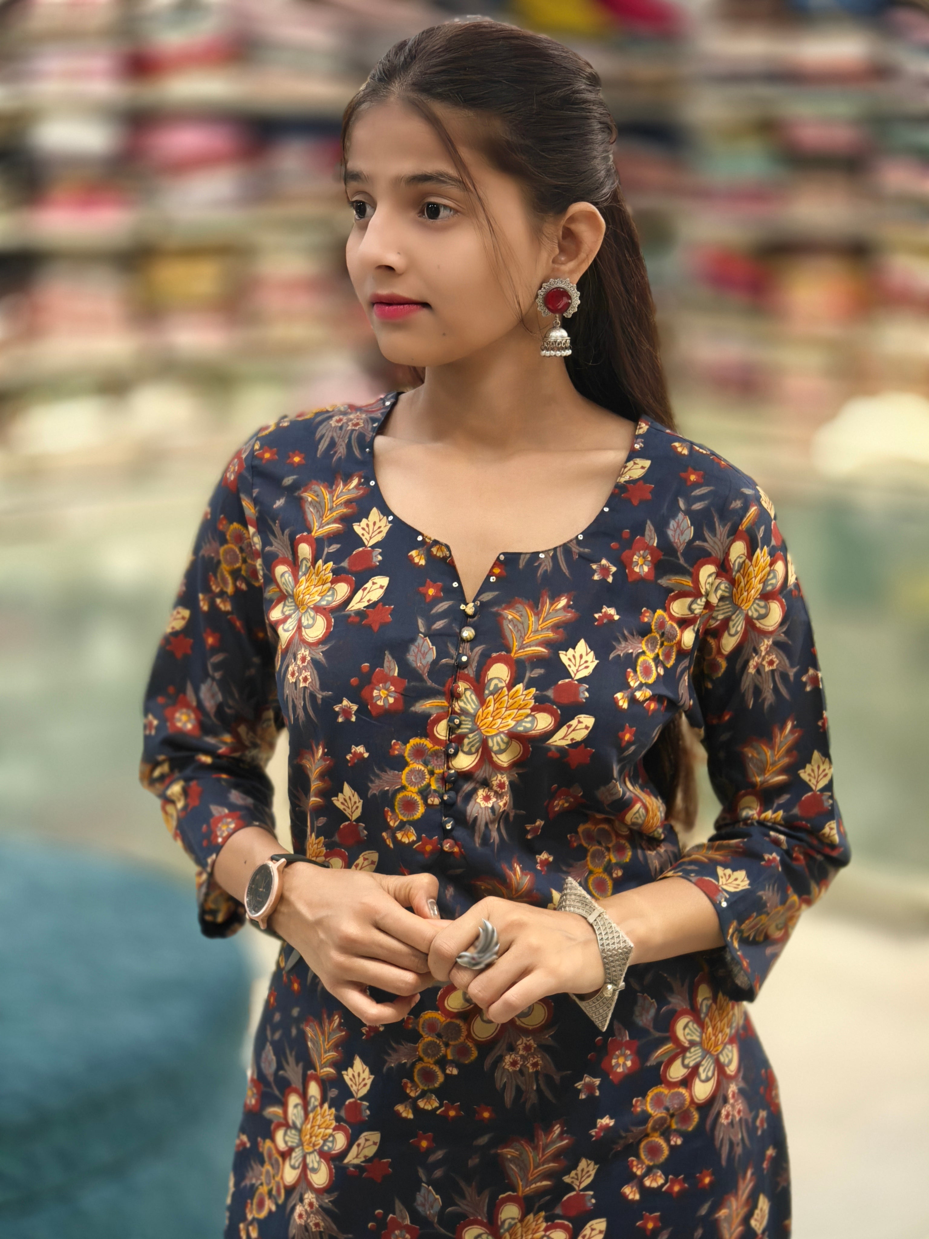 Pure Cotton Kurti 013826