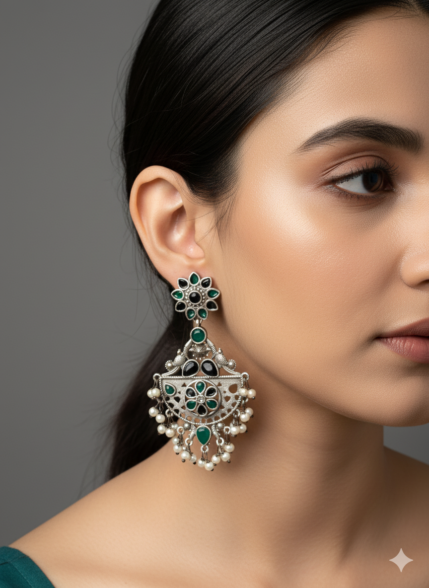 Fashionable Danglers 014309-A