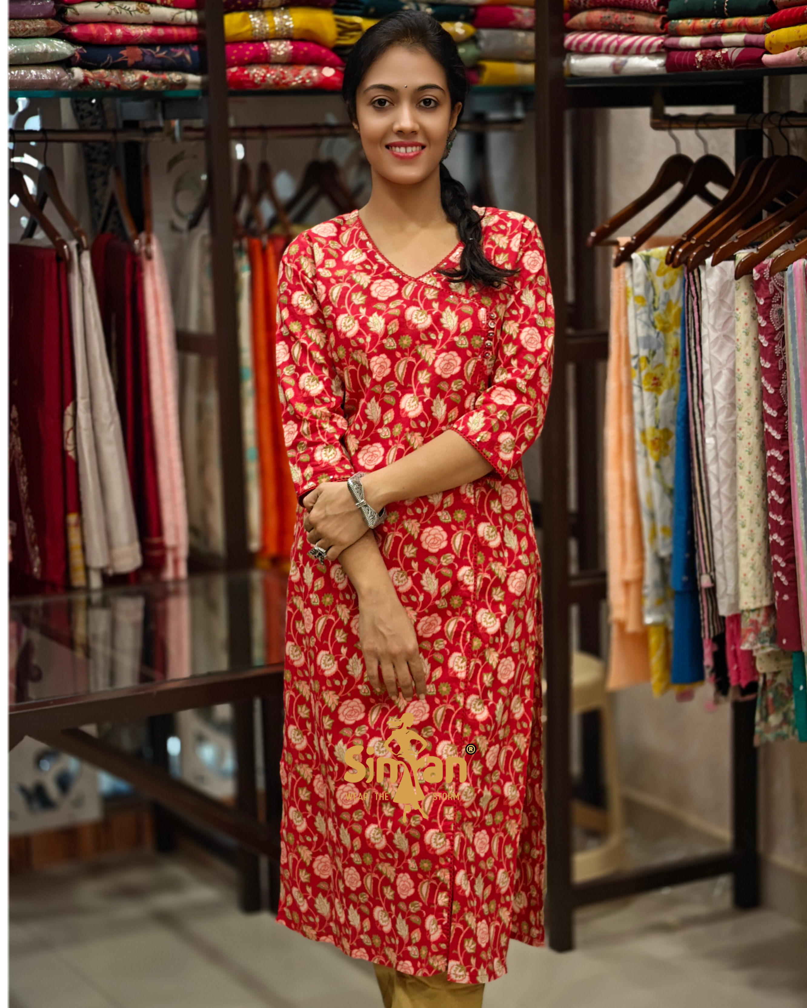 Pure Cotton Kurti 011967