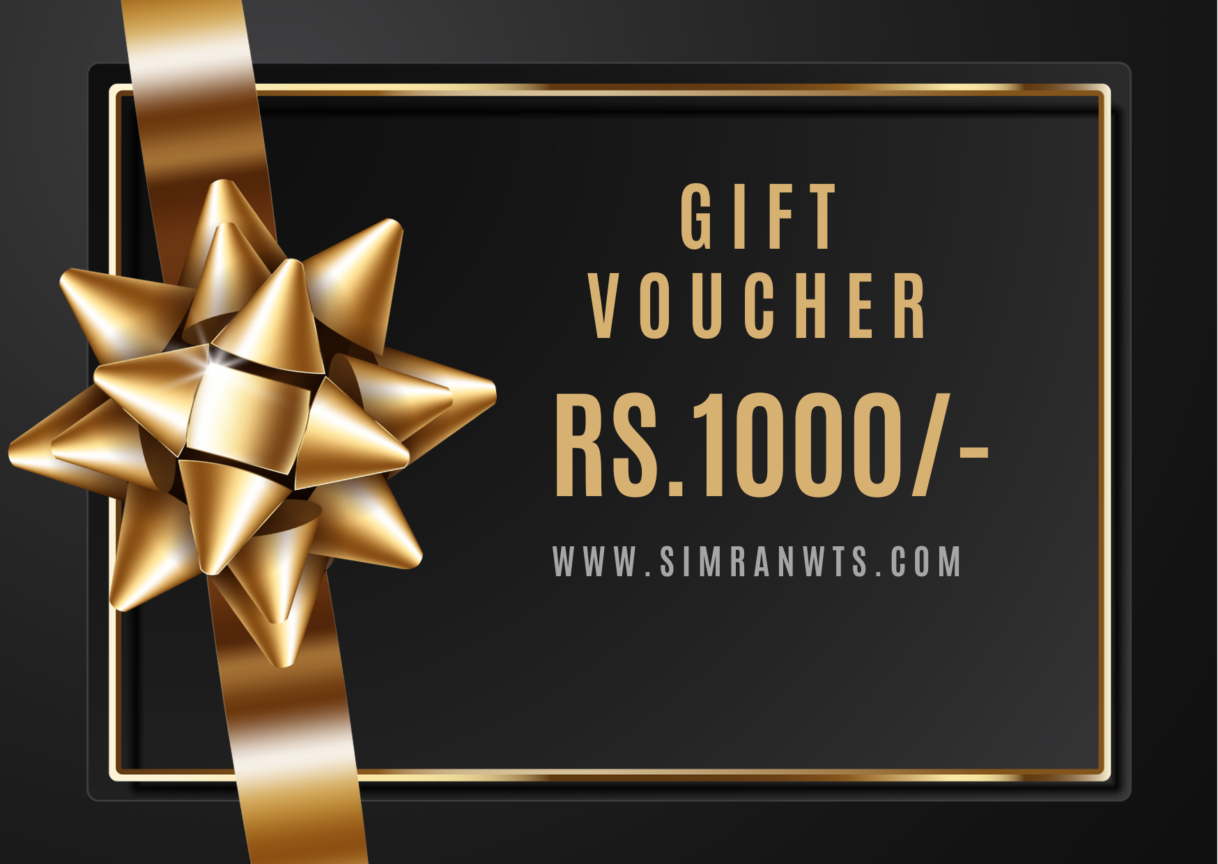 Simran WTS Gift Card