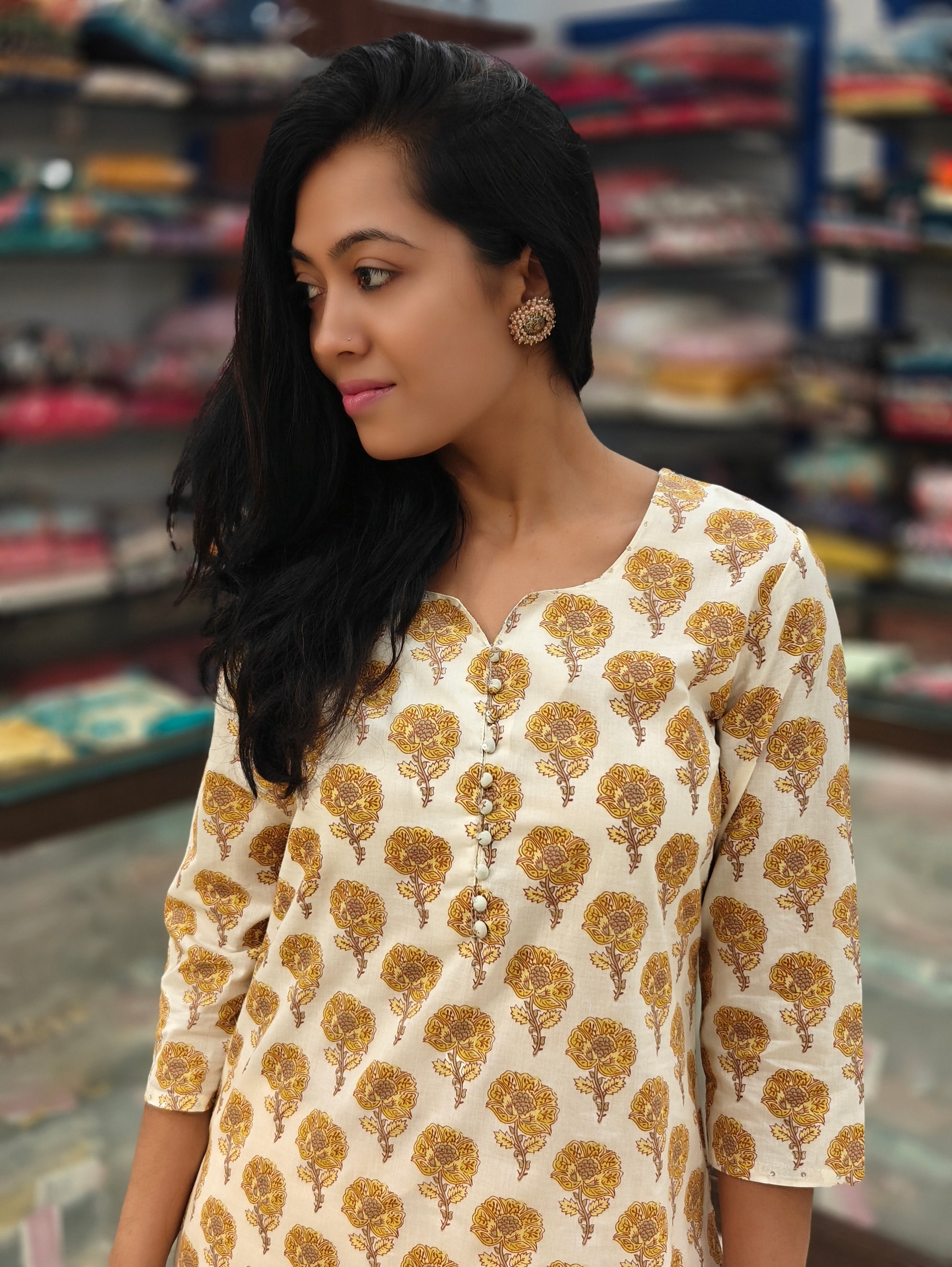 Pure Cotton Kurti 011625