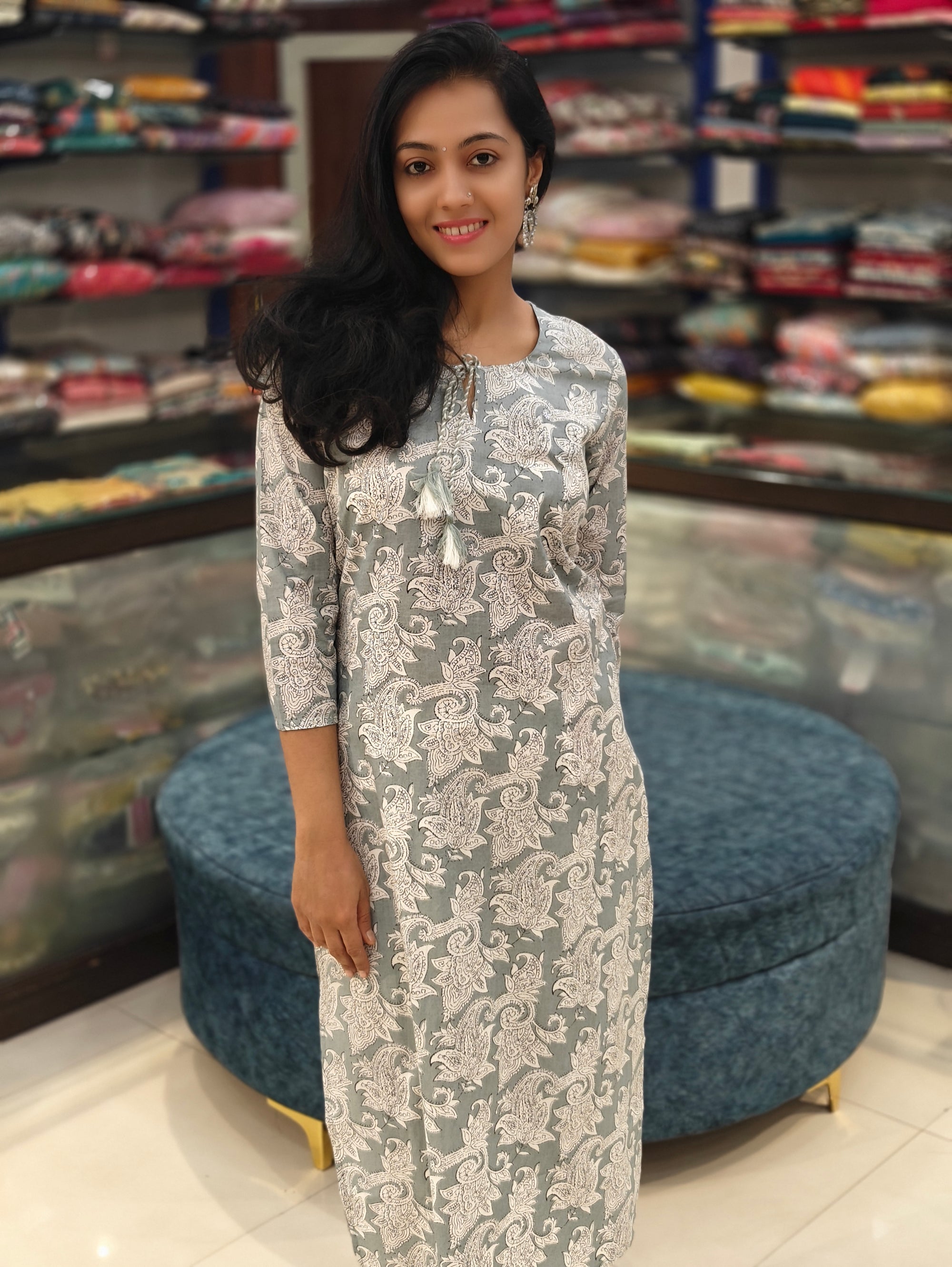 Pure Cotton Kurti 011638
