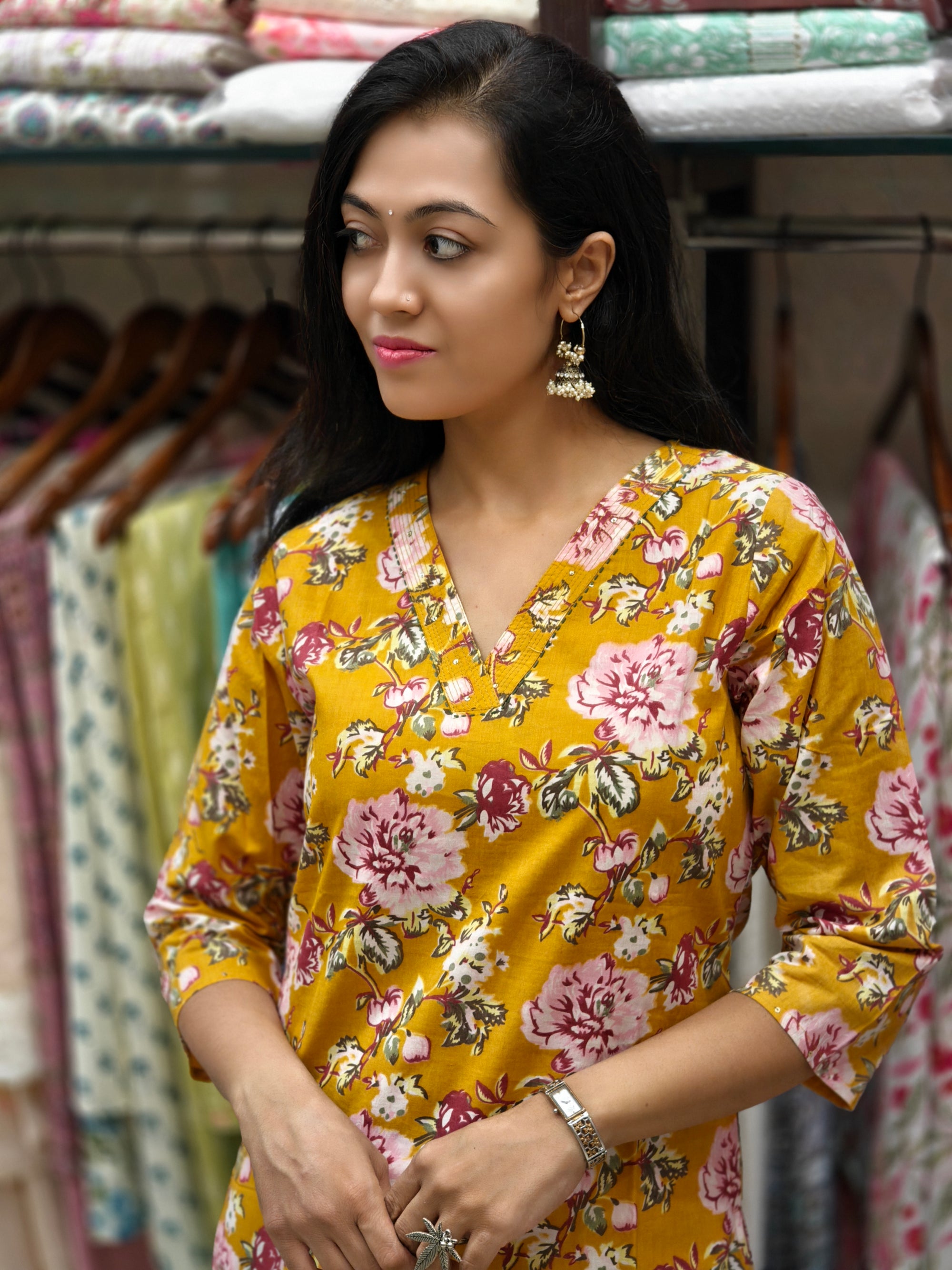 Pure Cotton Kurti 011627