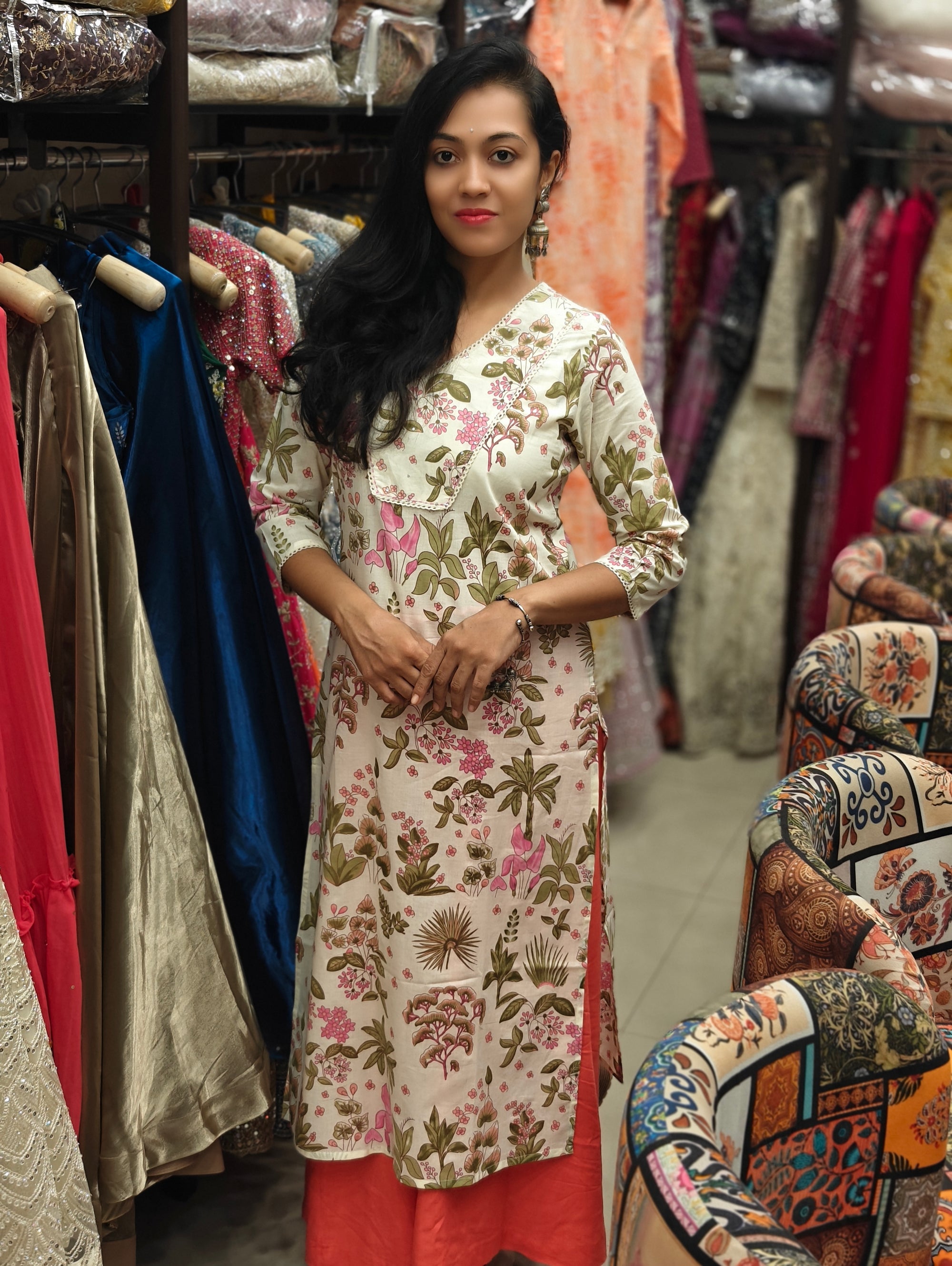 Pure Cotton Kurti 011649