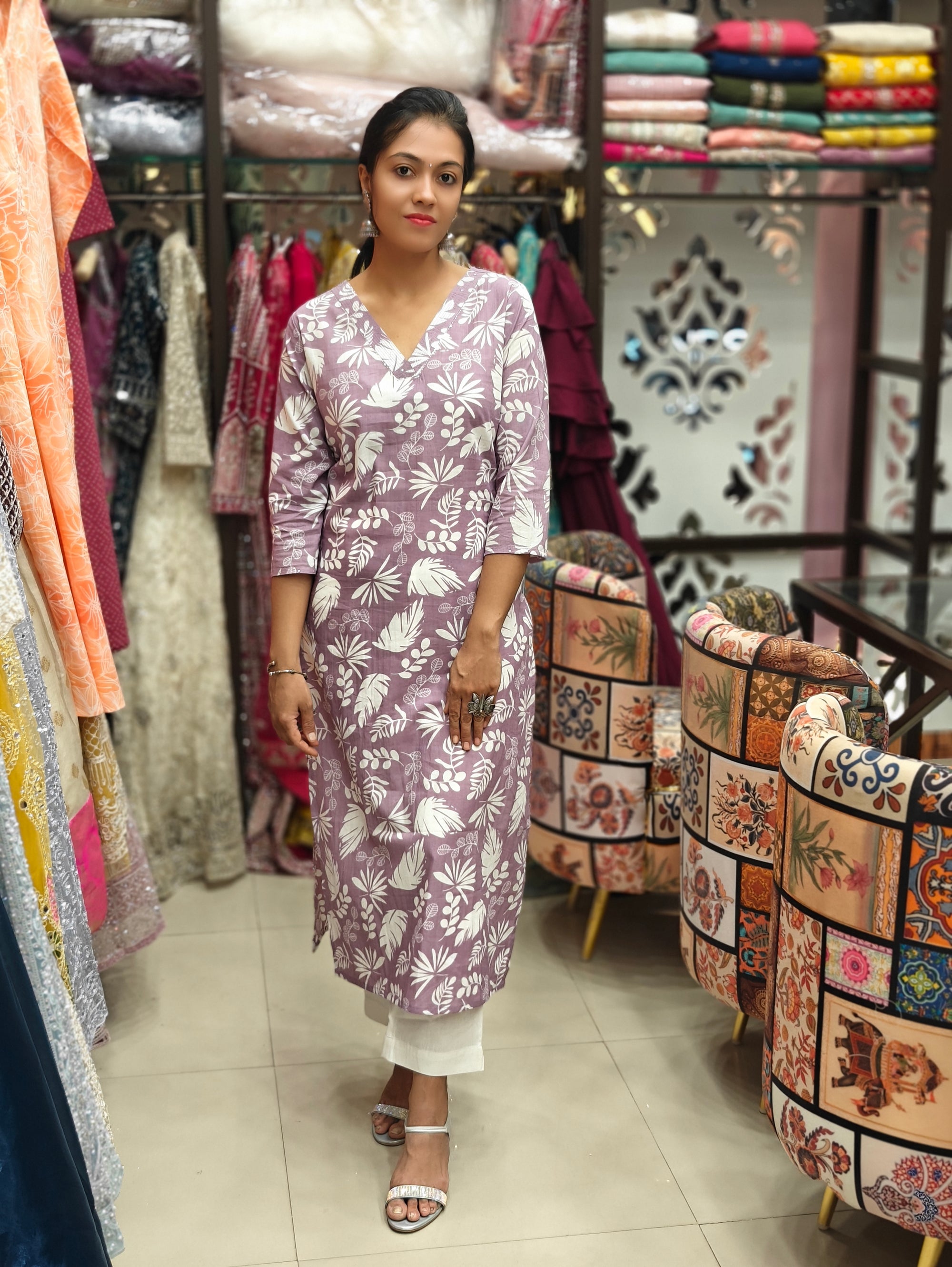 Pure Cotton Kurti 011646