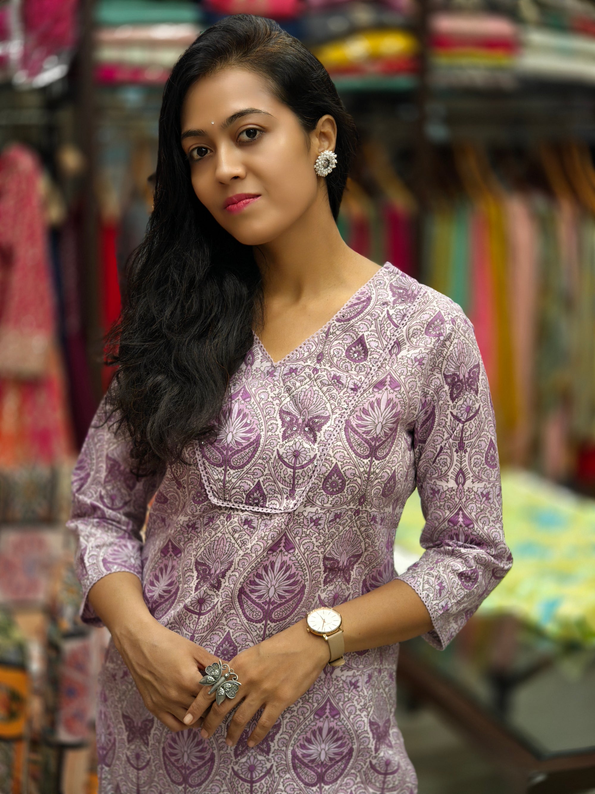 Pure Cotton Kurti 011658
