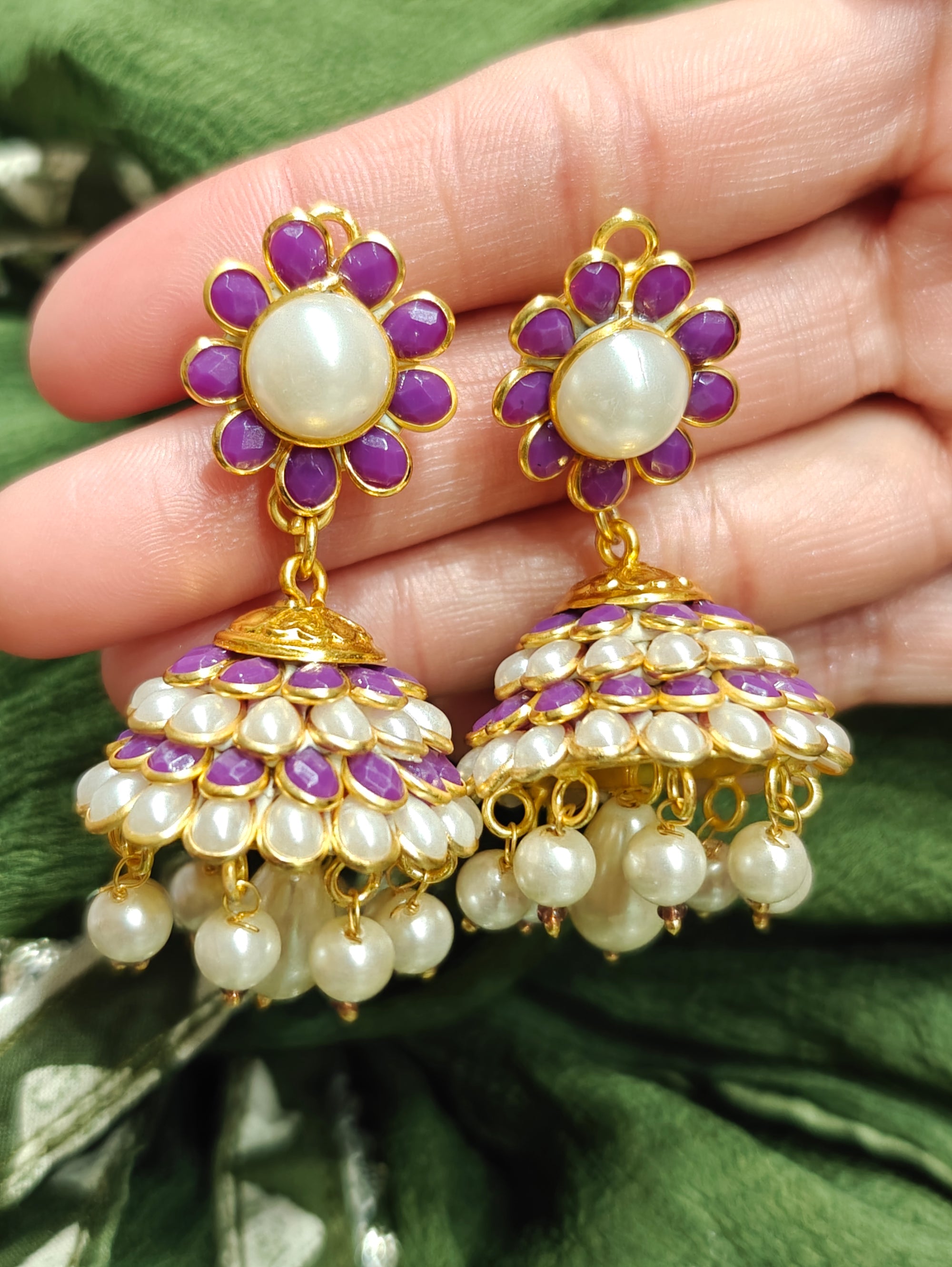 Ramya Jhumki Earrings 012337