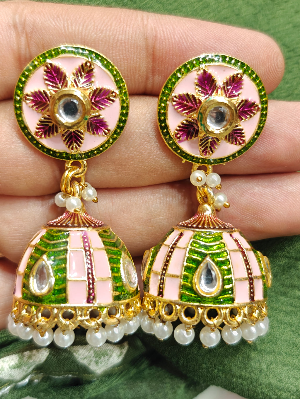 Reha Jhumki Earrings 012325