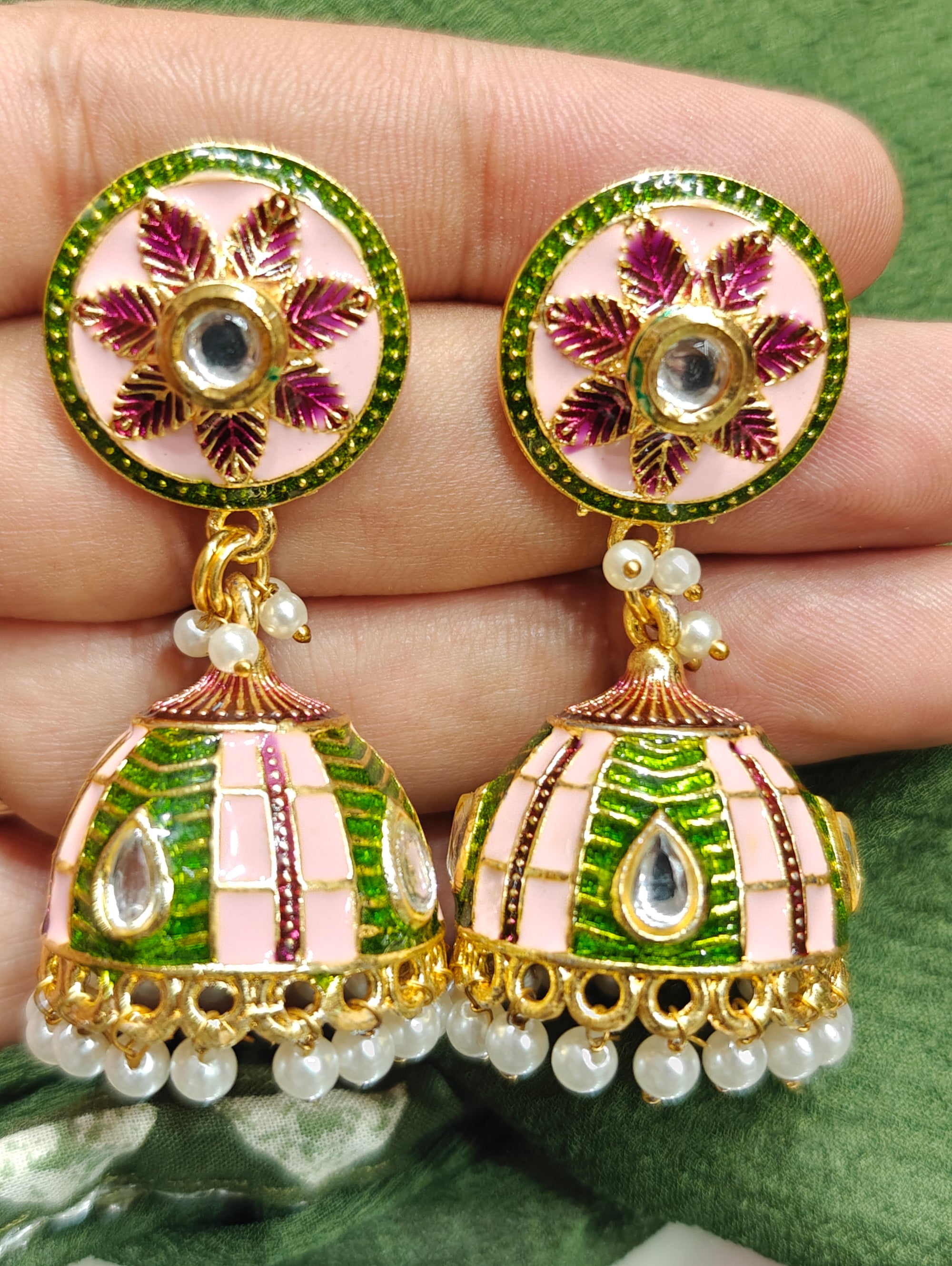 Reha Jhumki Earrings 012325