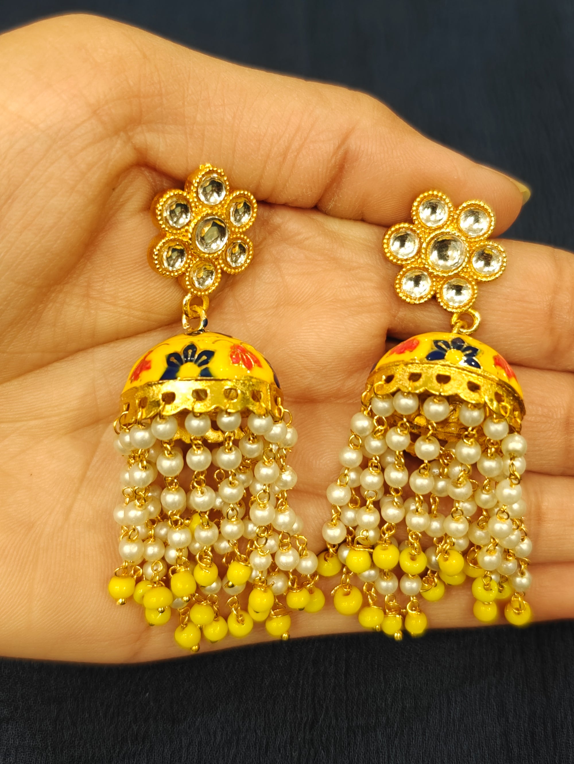 Nivedita Jhumki Earrings 012315