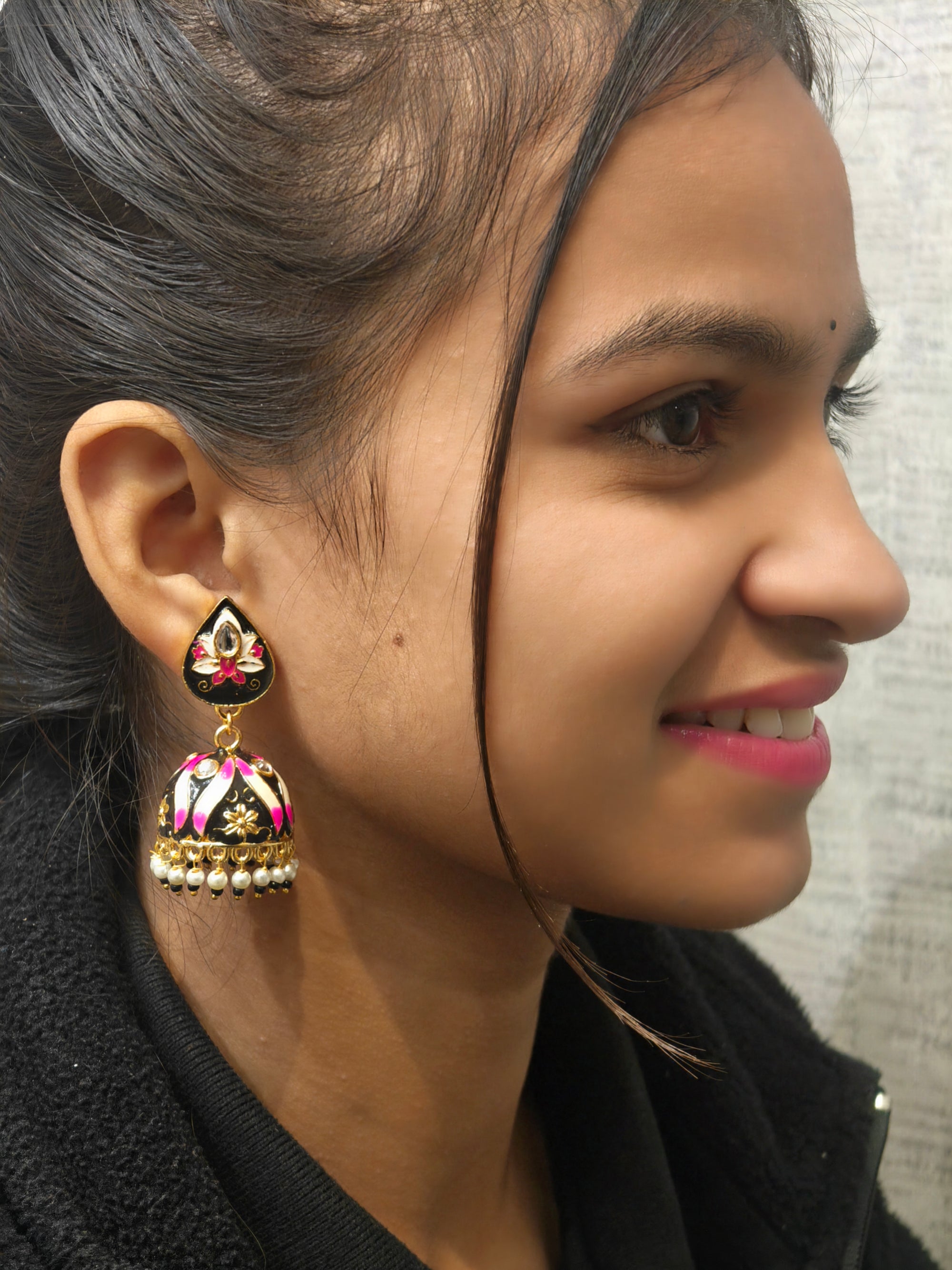 Meera Jhumki Earrings 012341