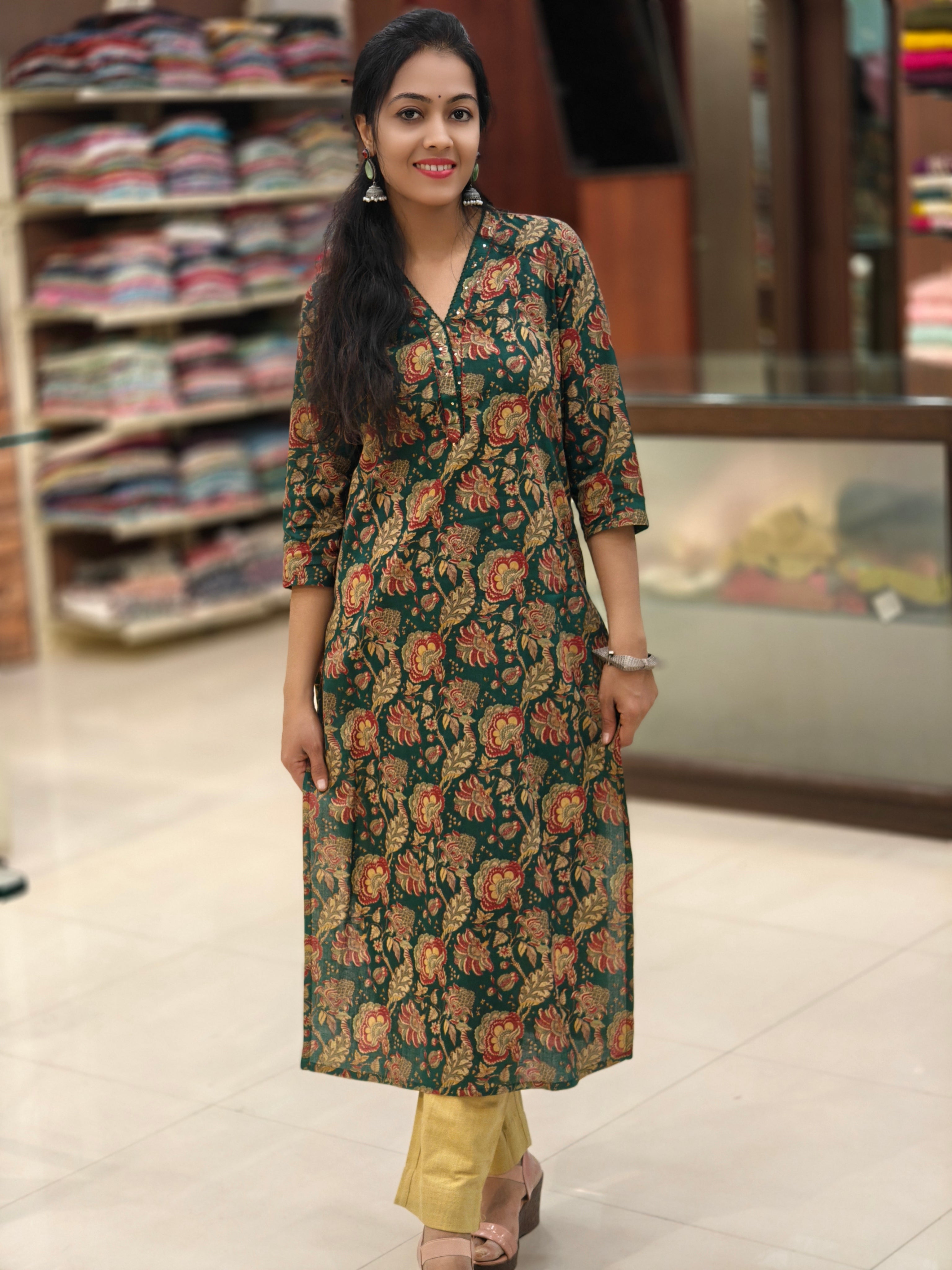 Pure Cotton Kurti 011952