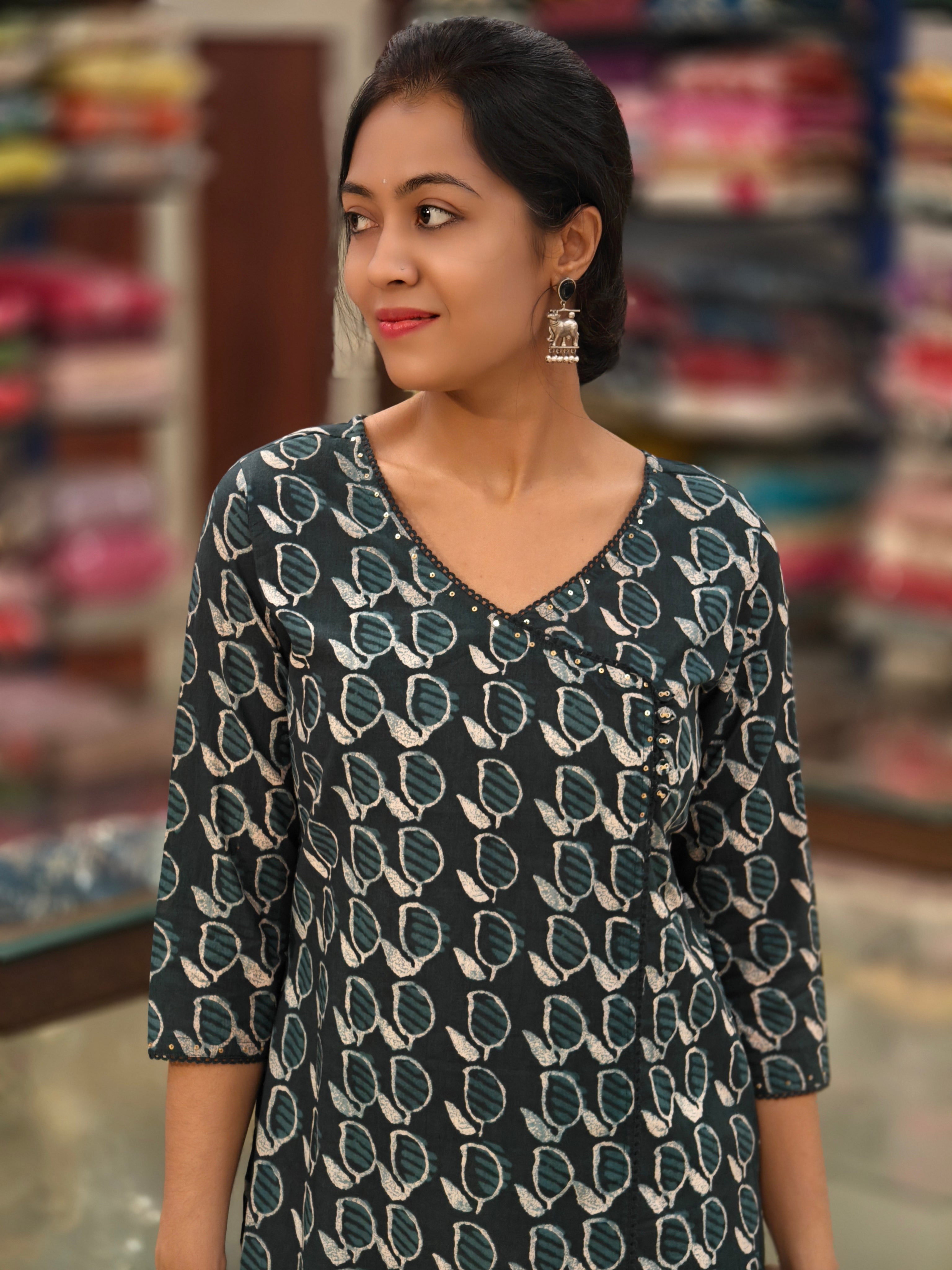 Pure Cotton Kurti 012754