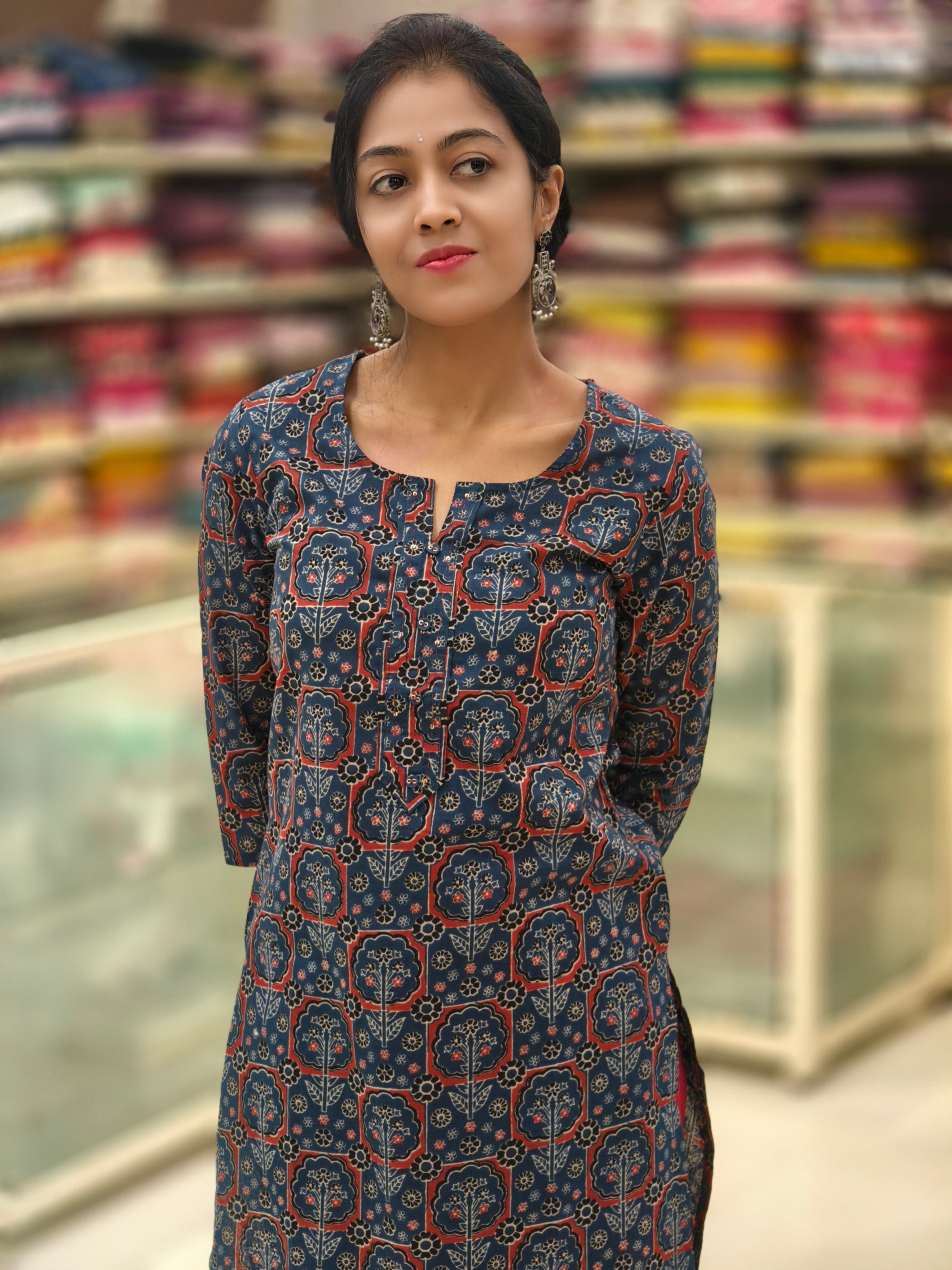 Pure Cotton Kurti 012768