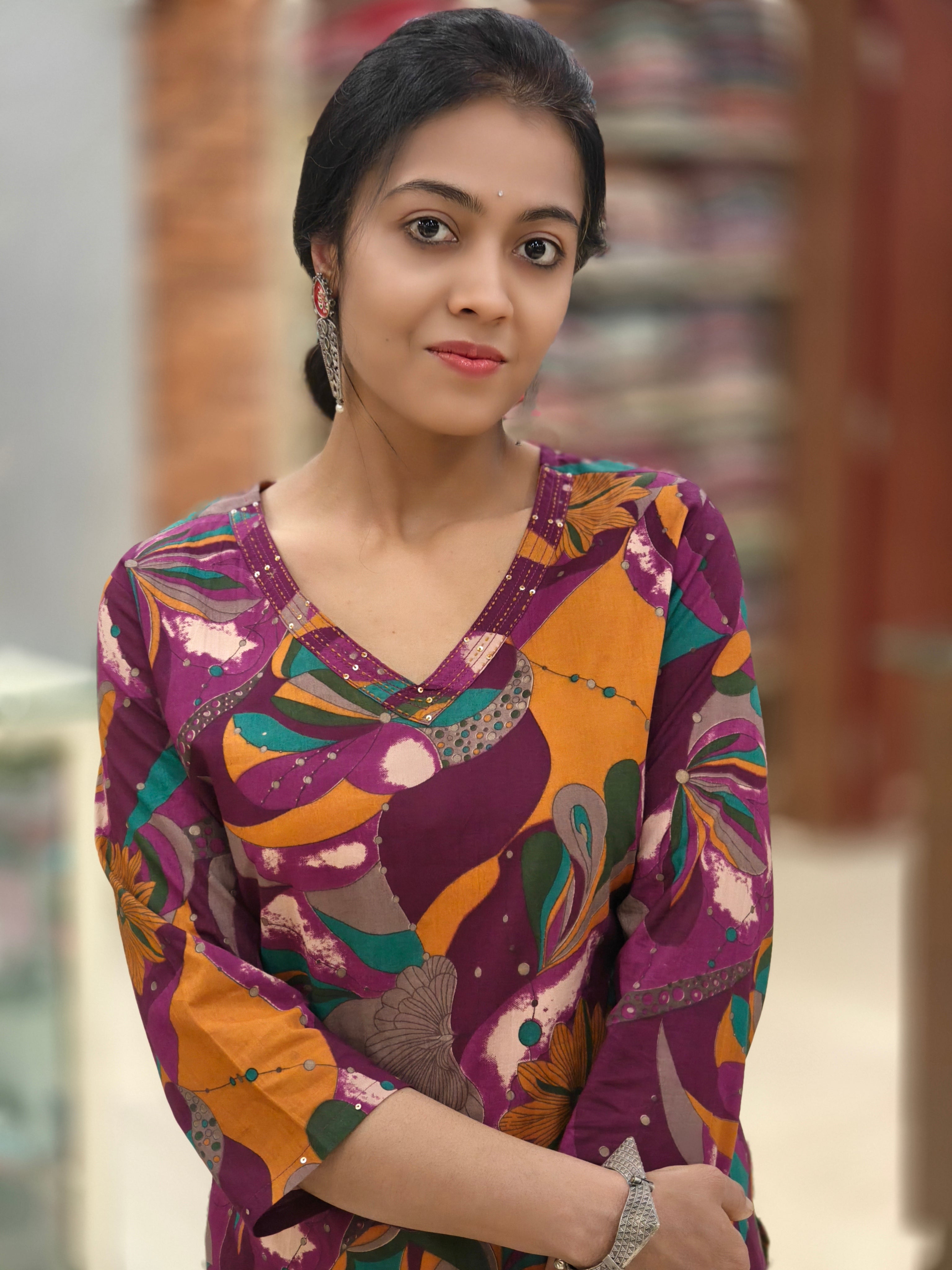 Pure Cotton Kurti 013057