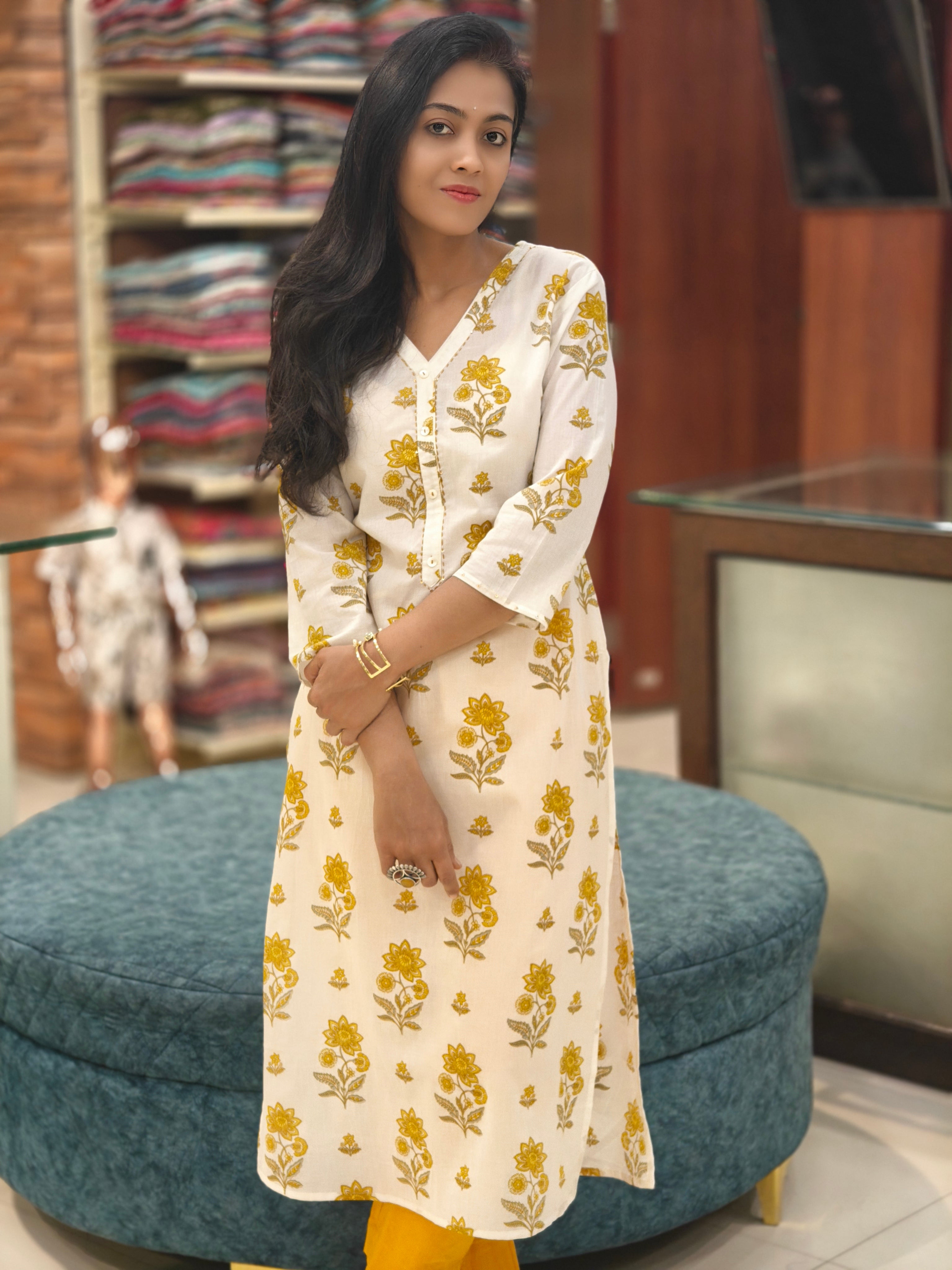 Pure Cotton Kurti 013045