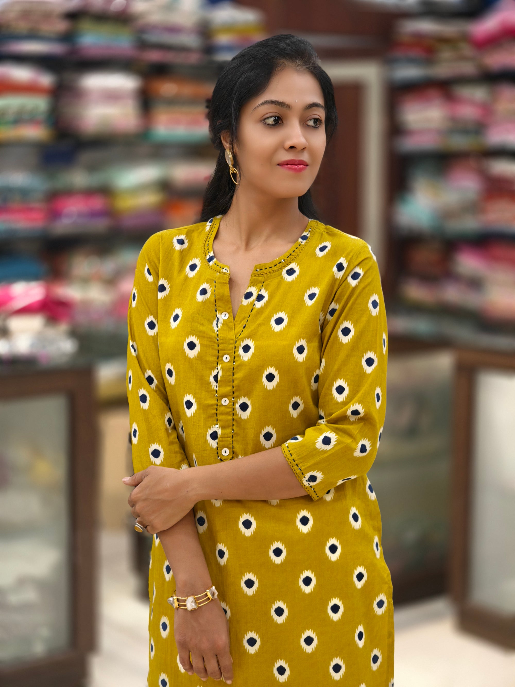 Pure Cotton Kurti 013584