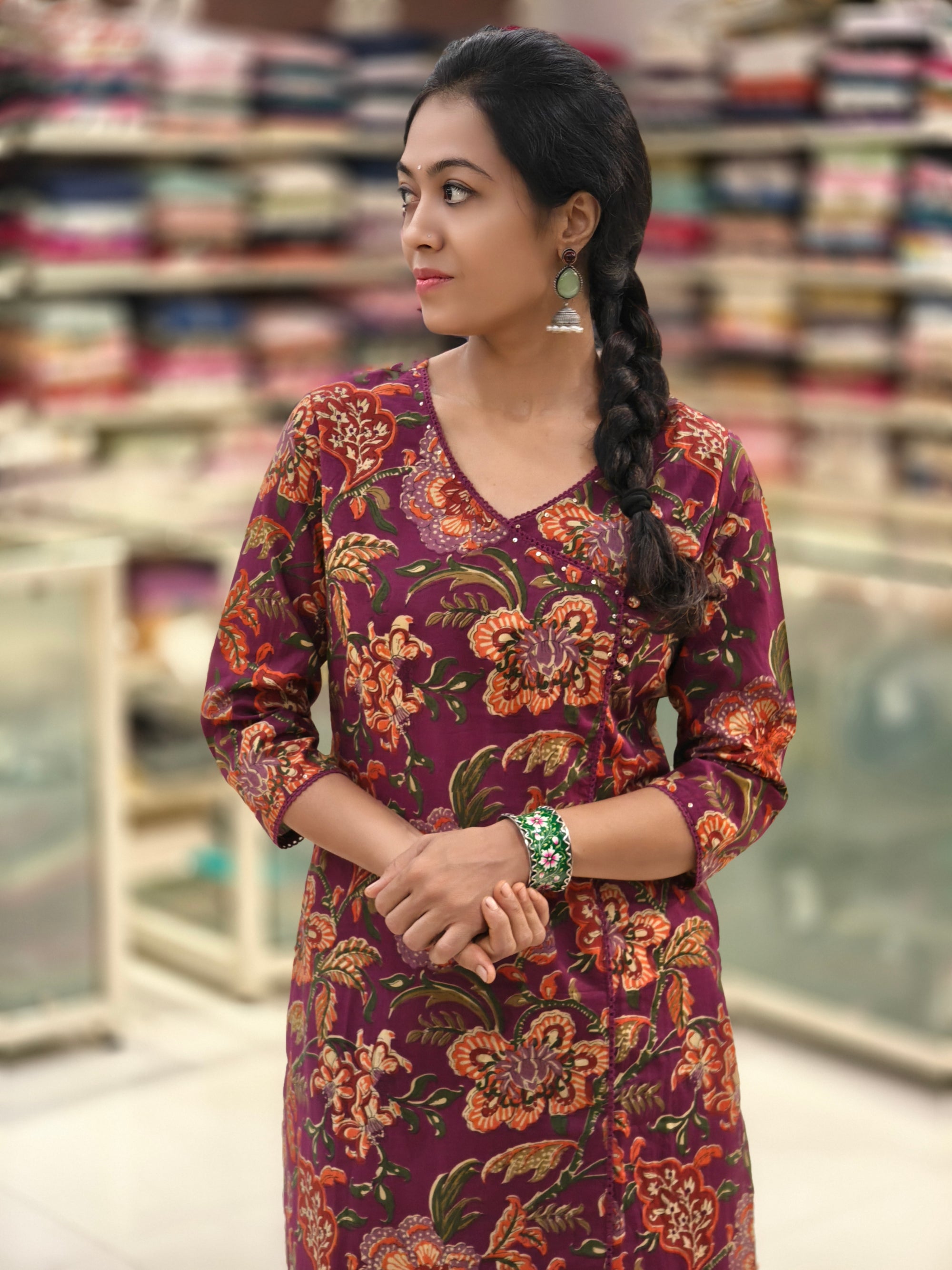 Pure Cotton Kurti 013831