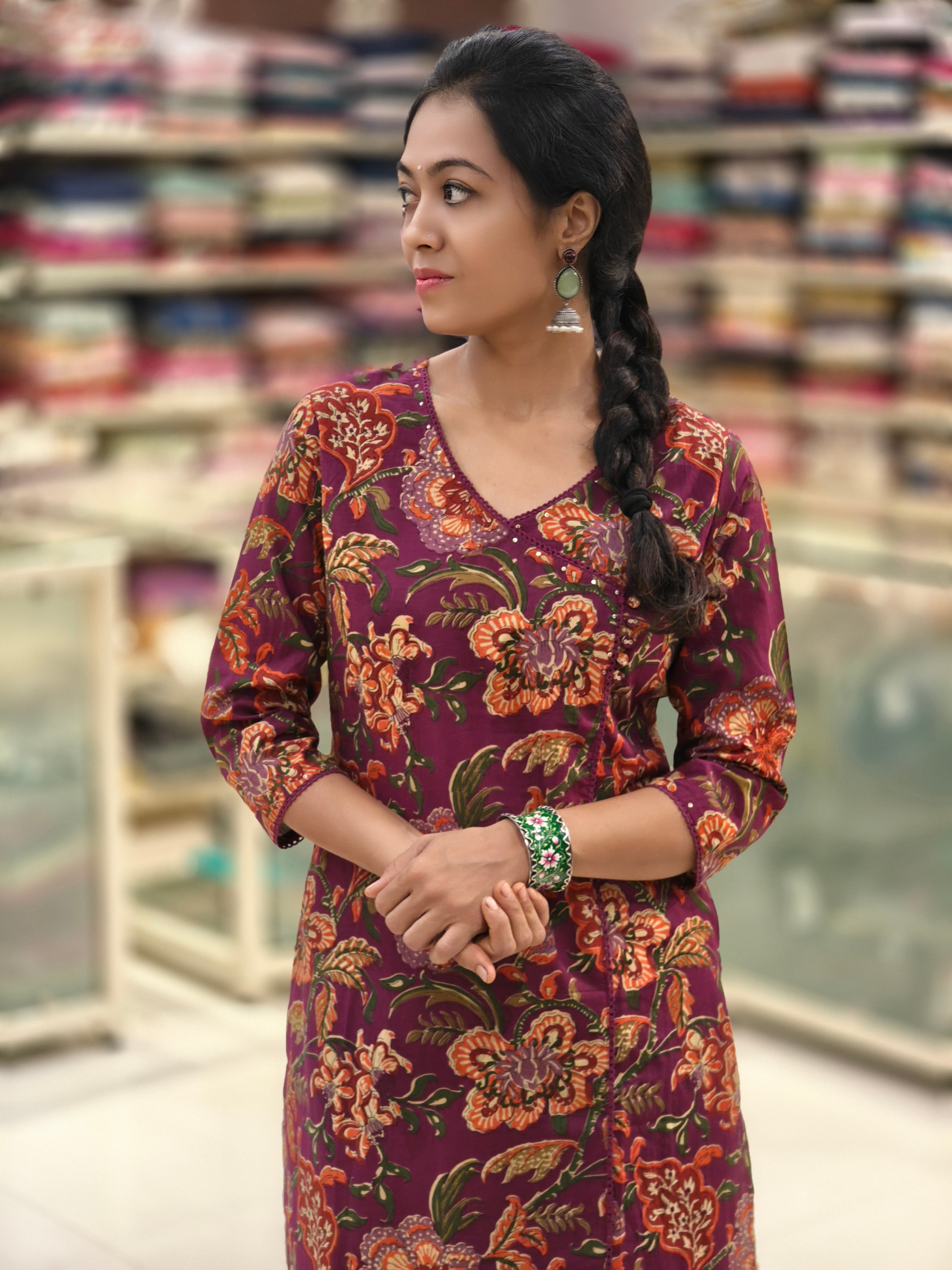 Pure Cotton Kurti 013831