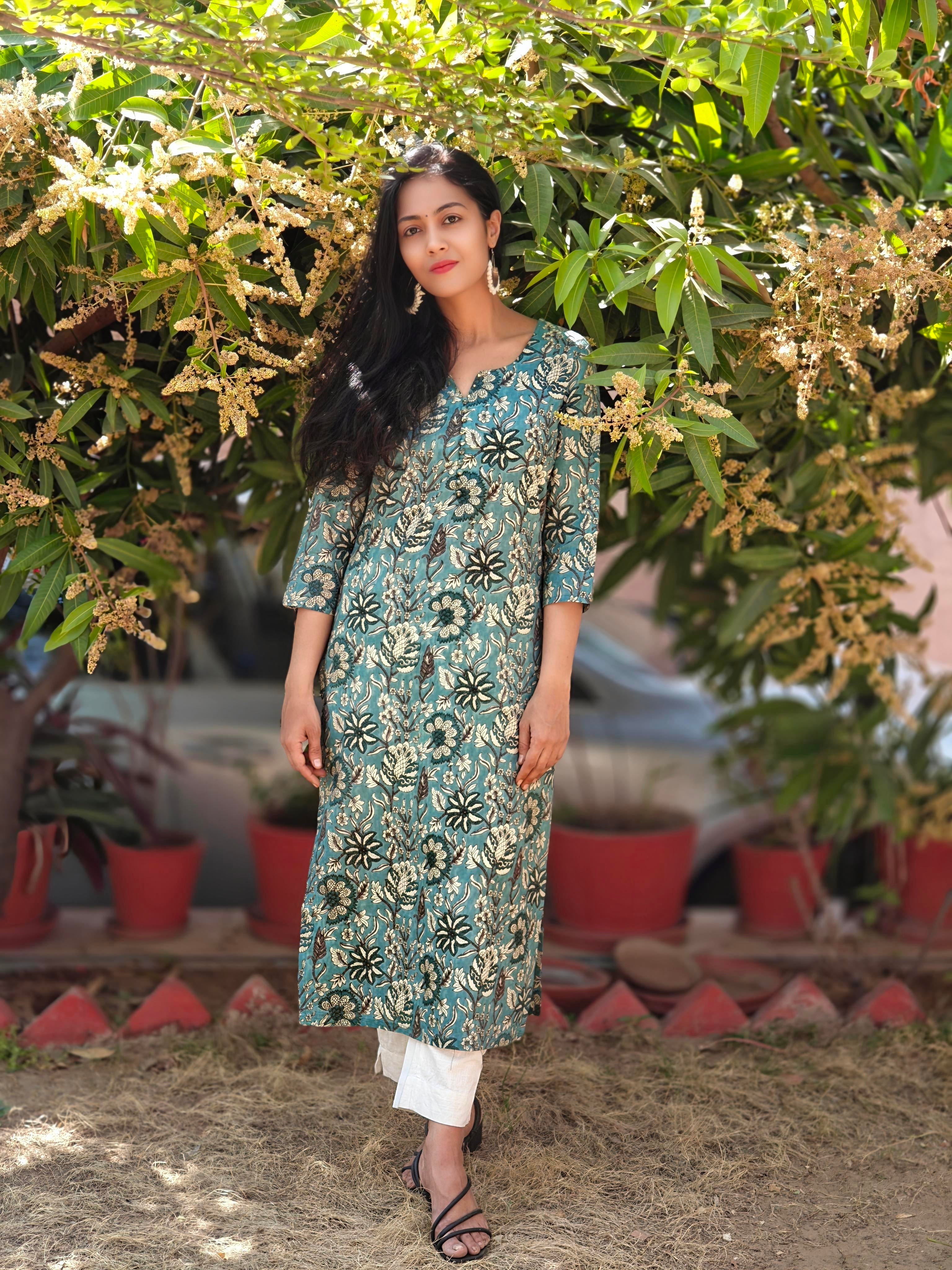 Pure Cotton Kurti 012769