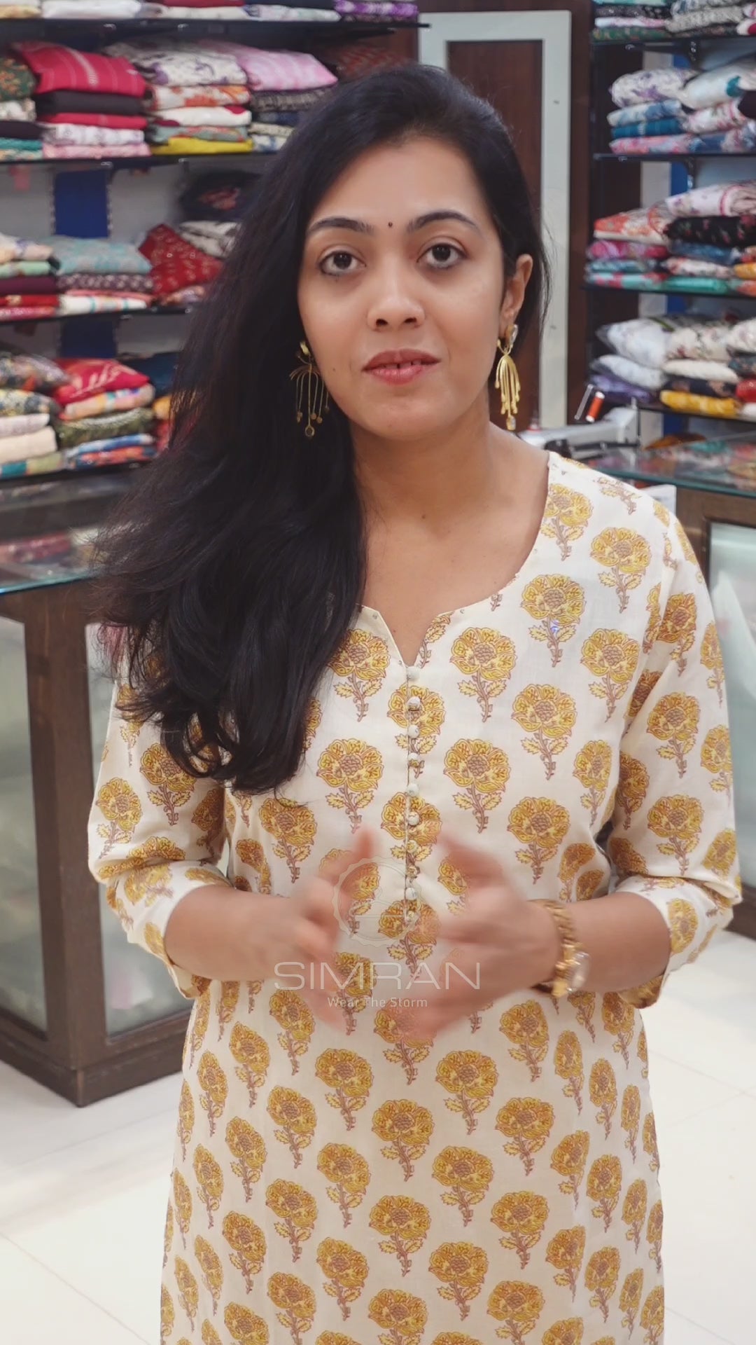 Pure Cotton Kurti 011625