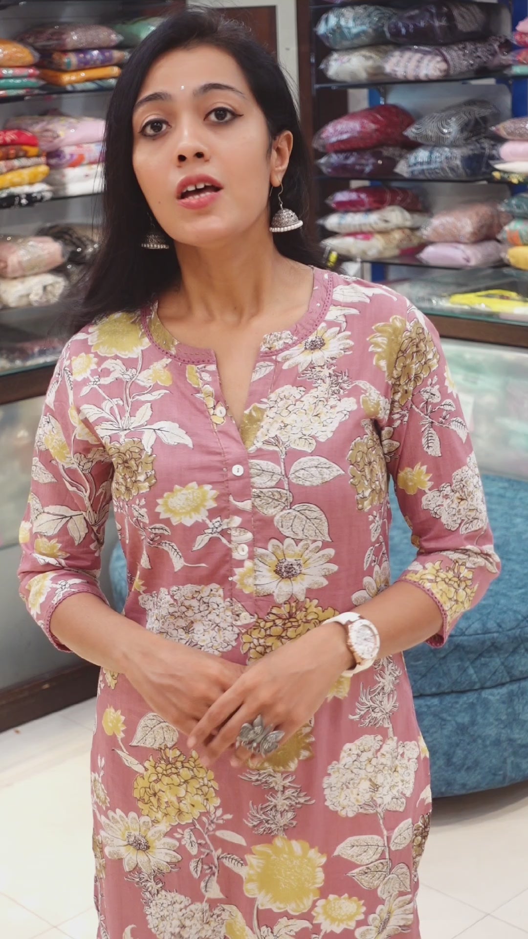 Pure Cotton Kurti 011470