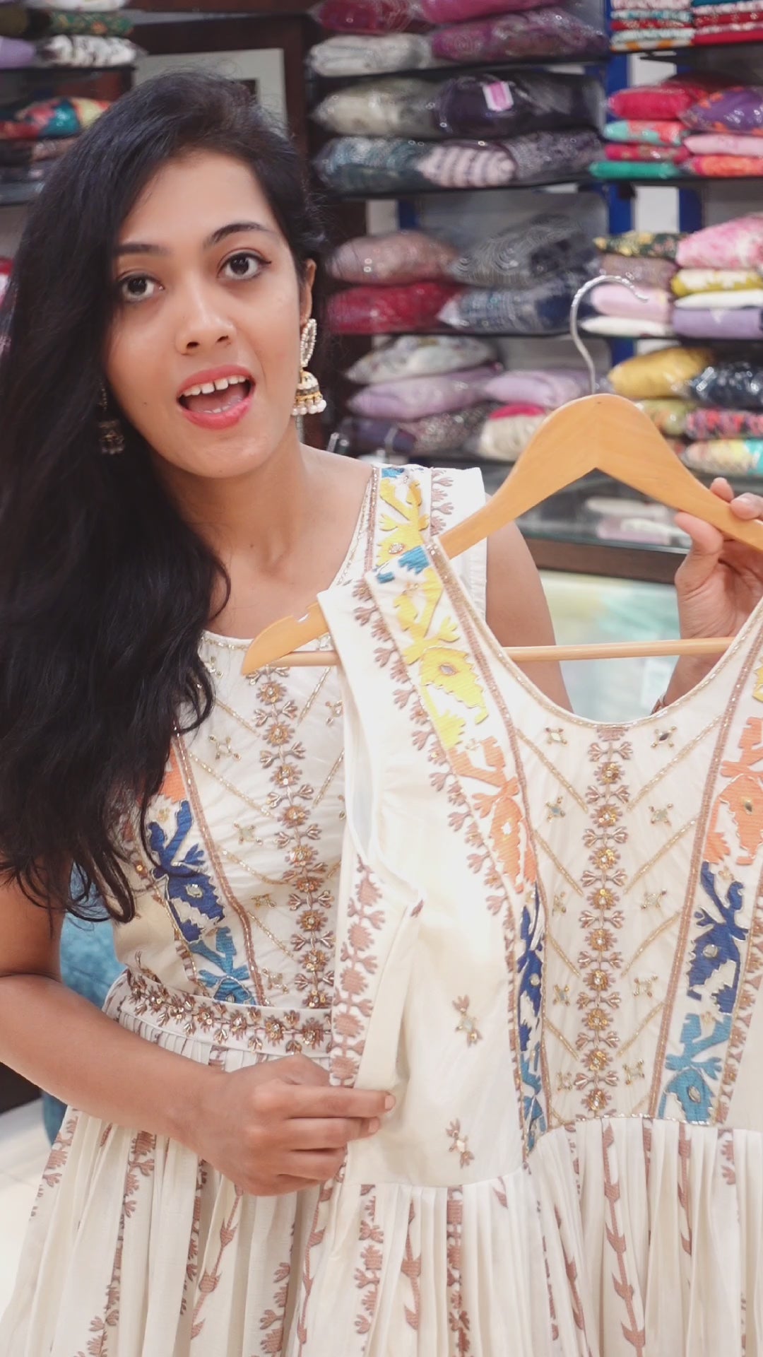 Ivory Silk One-Piece Dress 011195