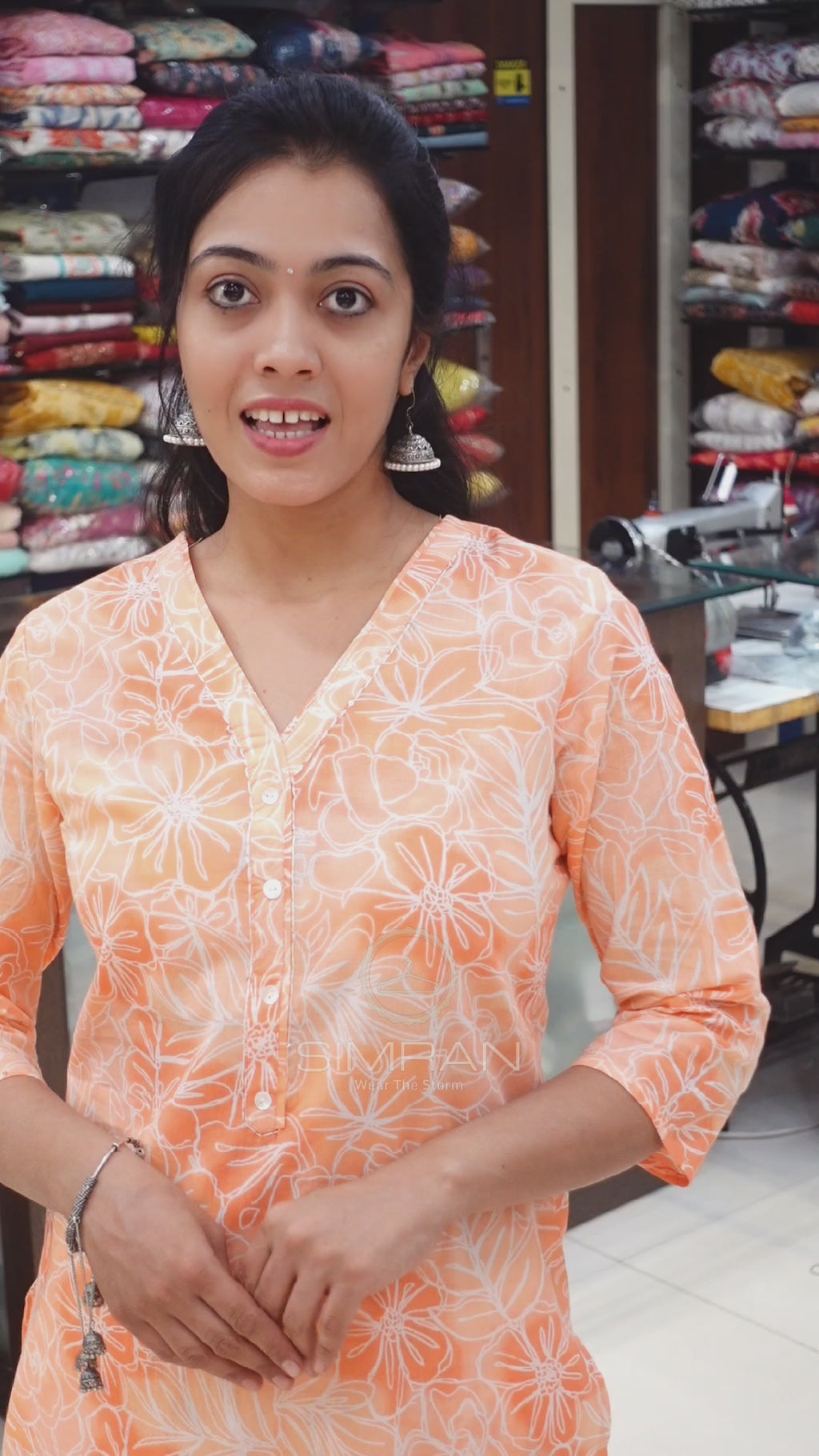 Pure Cotton Kurti 011653
