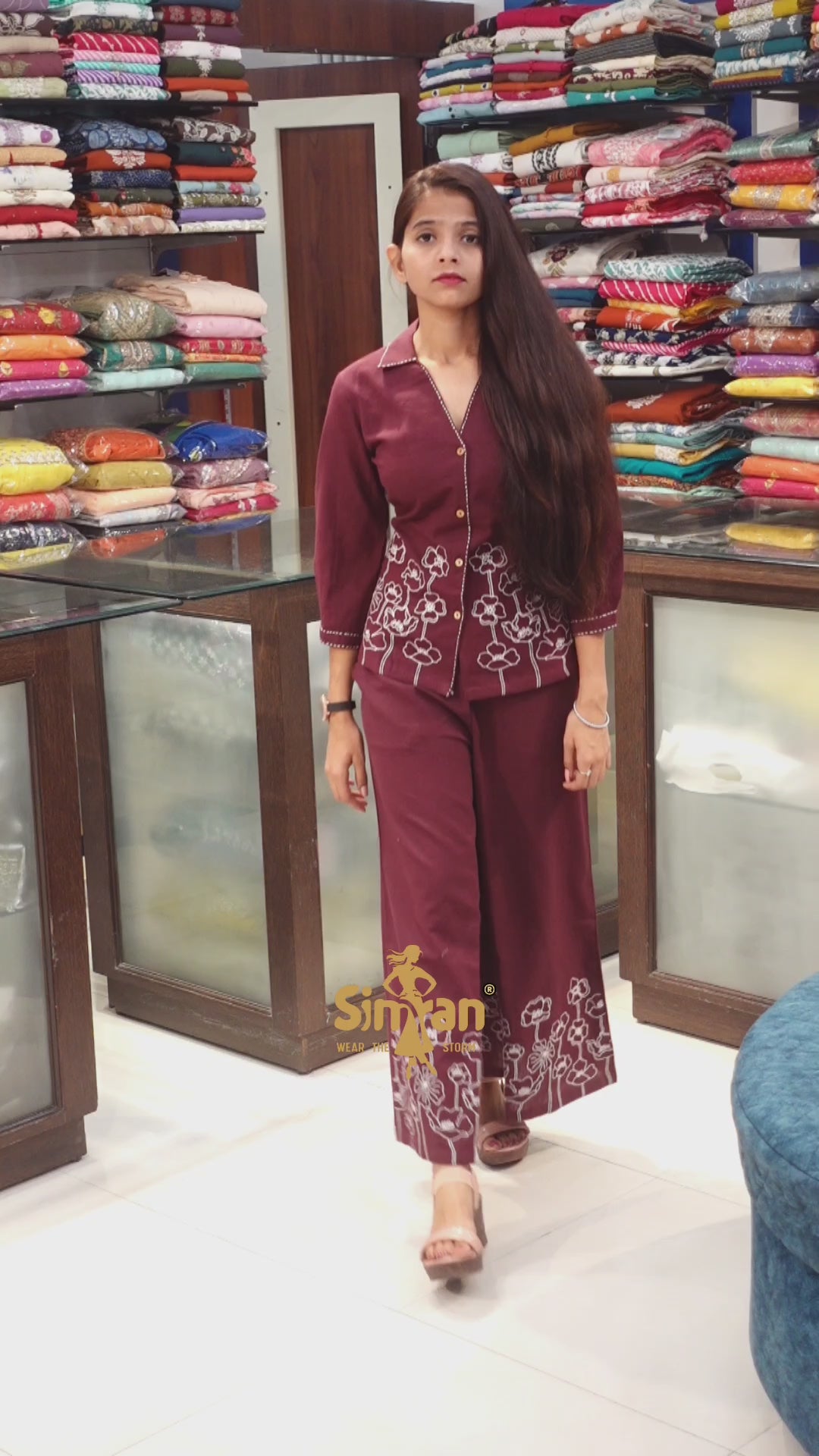 Linen Cotton Co-ord Set 013888