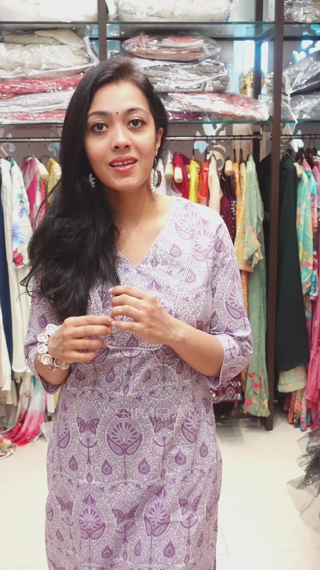 Pure Cotton Kurti 011658