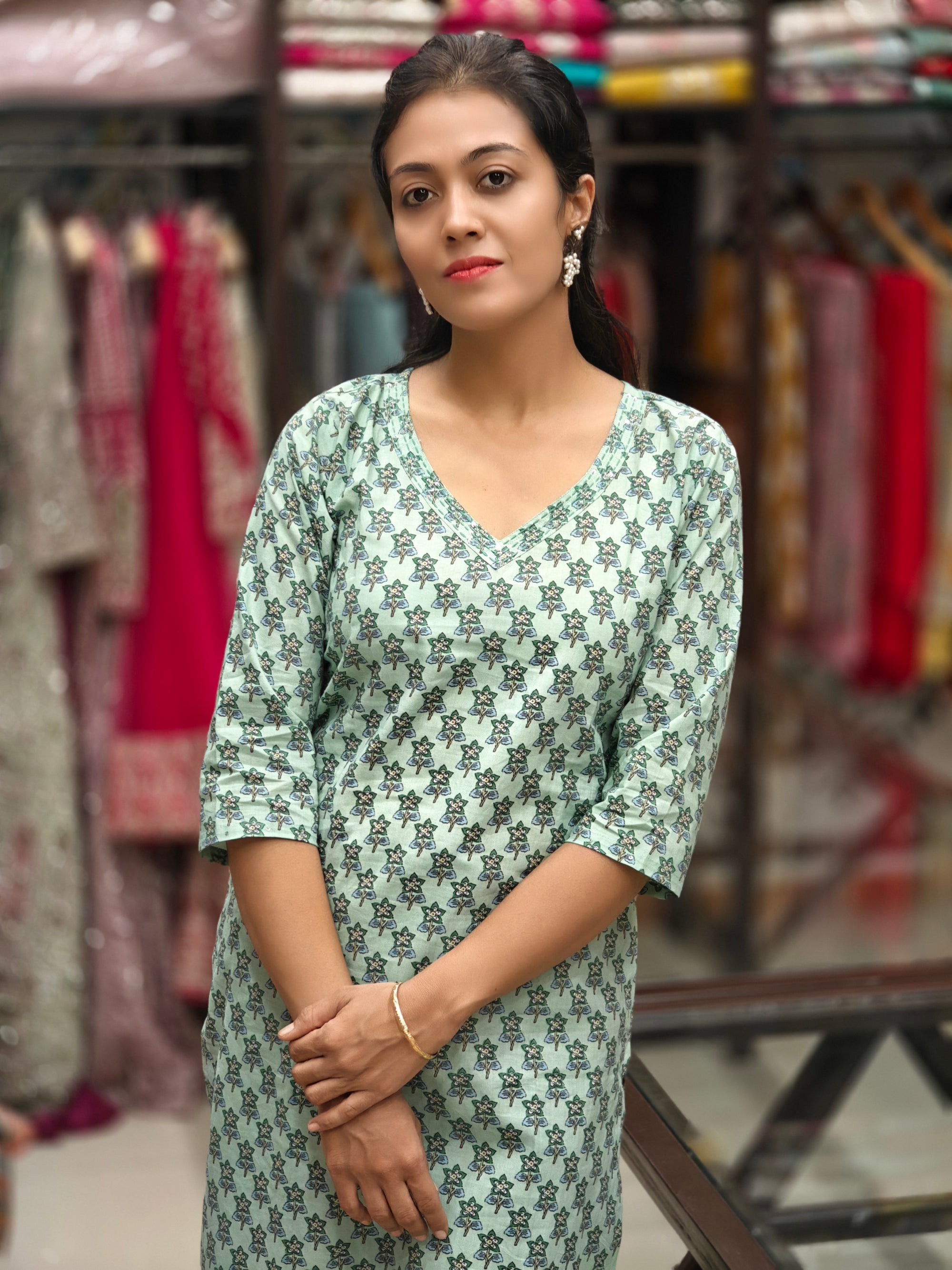 Pure Cotton Kurti 011680