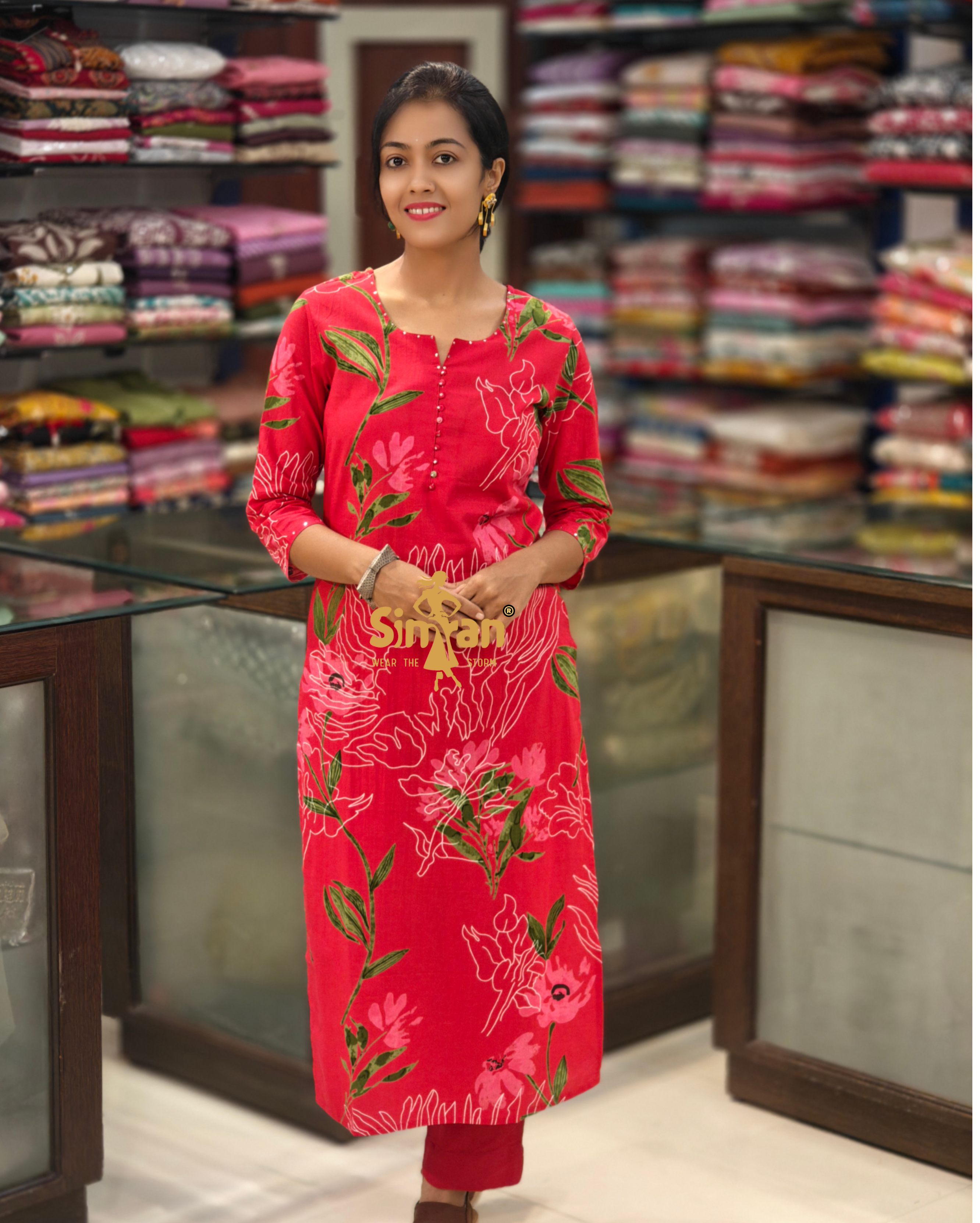 Pure Cotton Kurti 014143